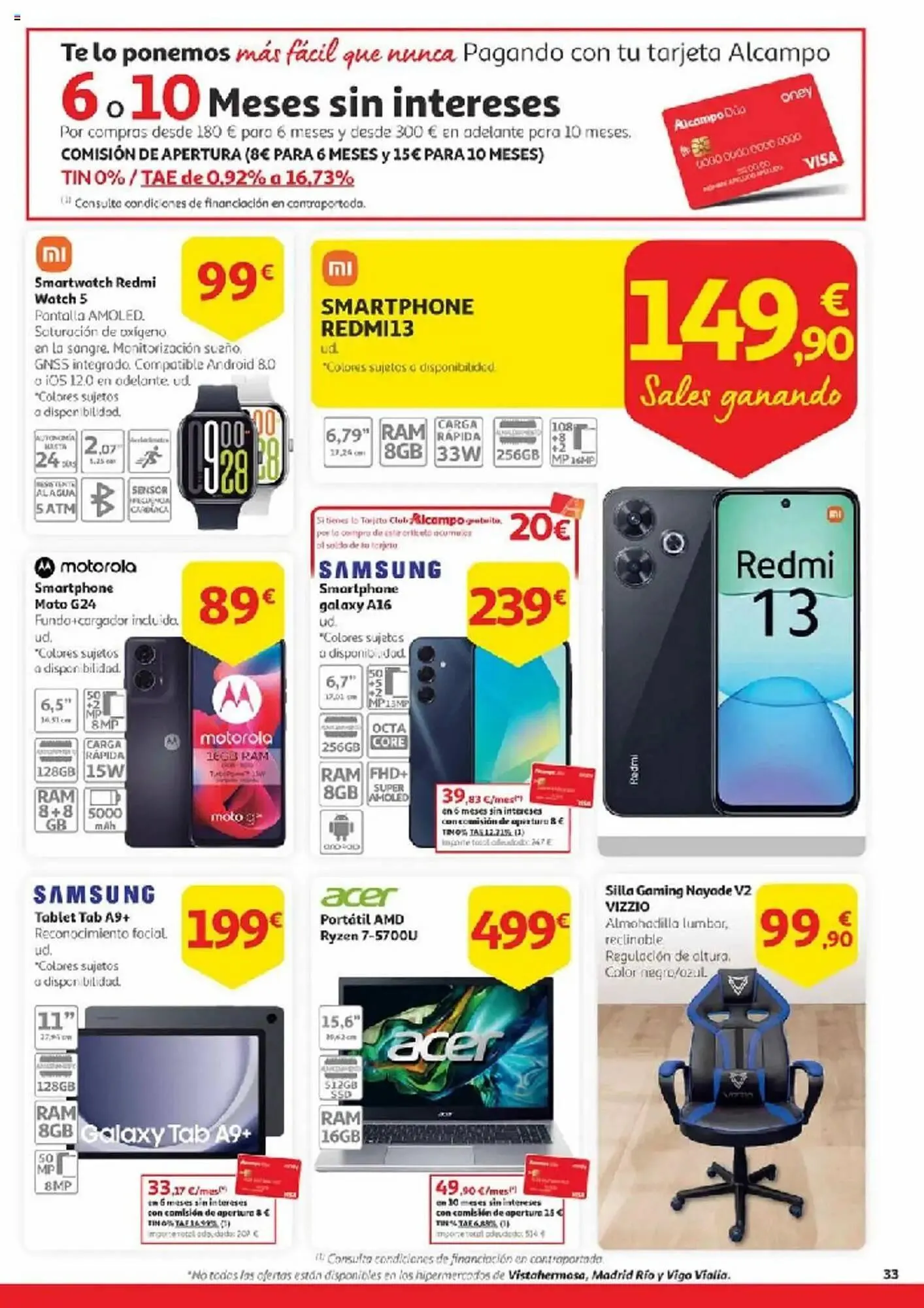Catálogo de Folleto Alcampo 13 de marzo al 26 de marzo 2025 - Página 33