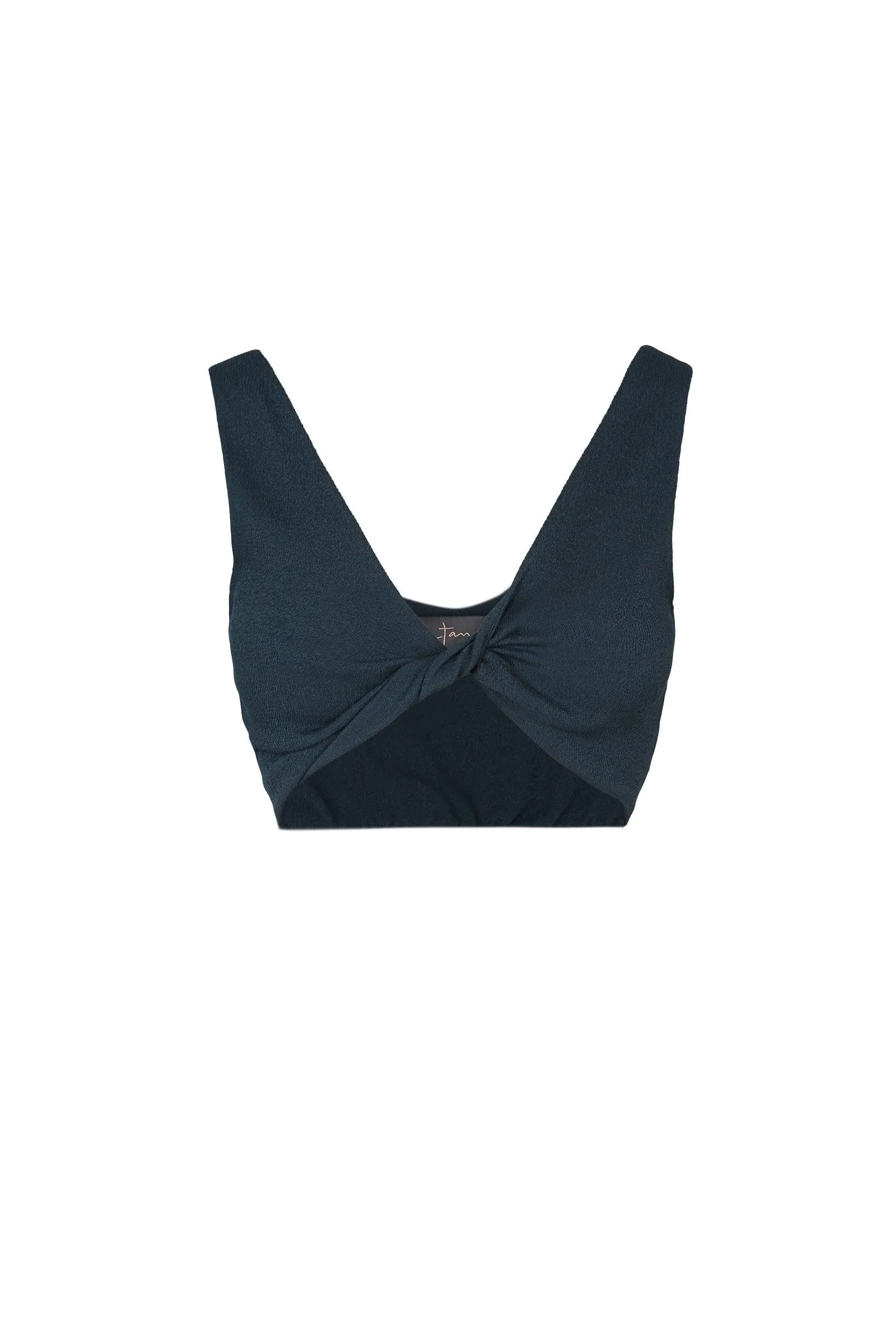 Fiona, crop top azul