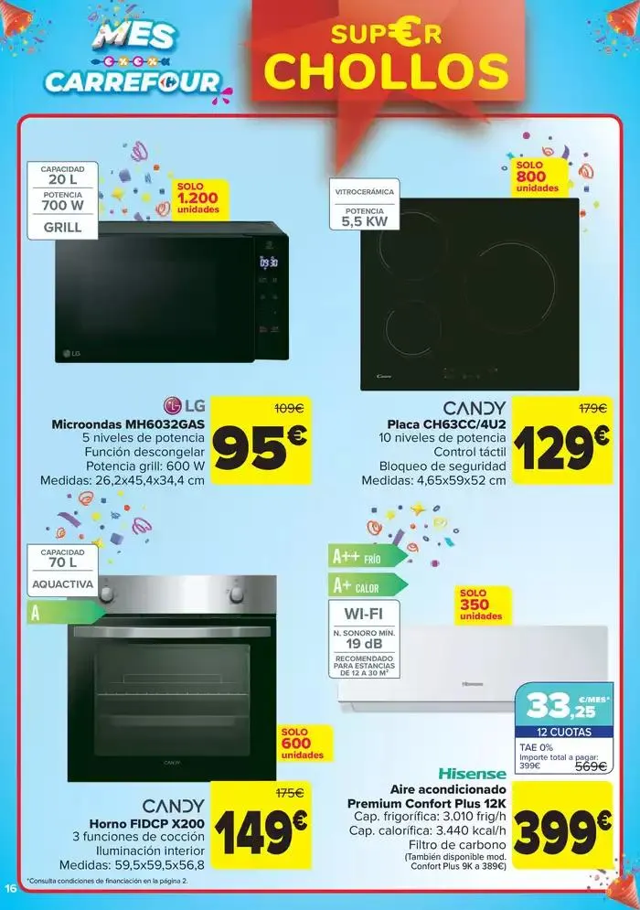 Catálogo de CHOLLOS NO ALIMENTACION 22 de abril al 12 de mayo 2025 - Página 16