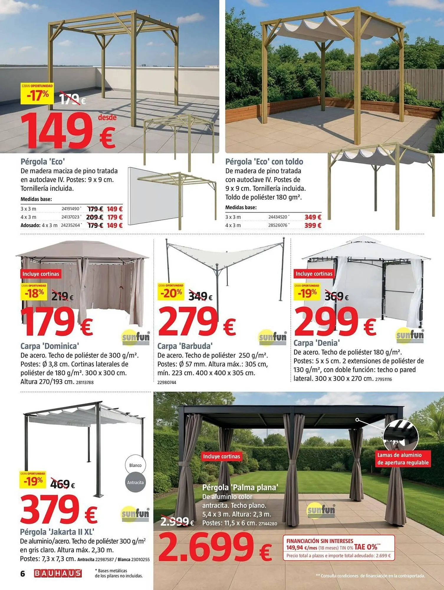 Catálogo de Folleto Bauhaus 24 de julio al 27 de agosto 2025 - Página 6