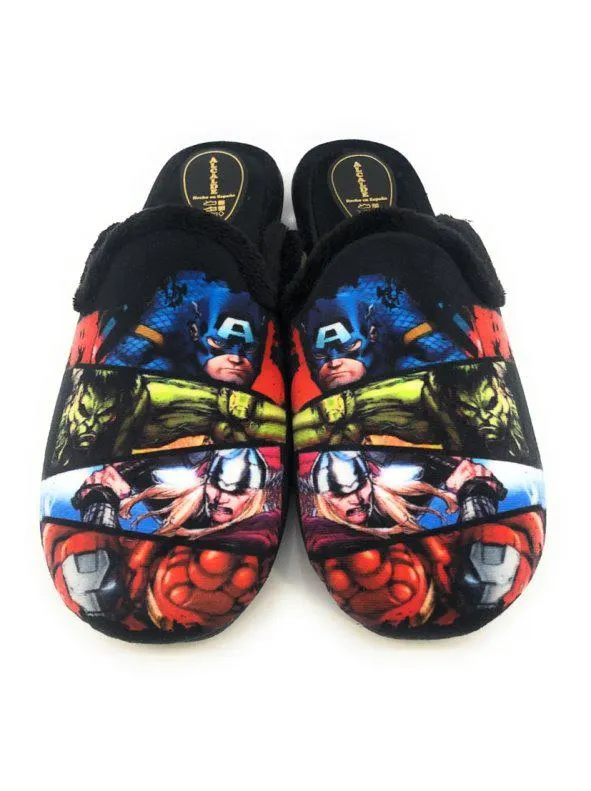 Zapatillas de casa super-heroes niño