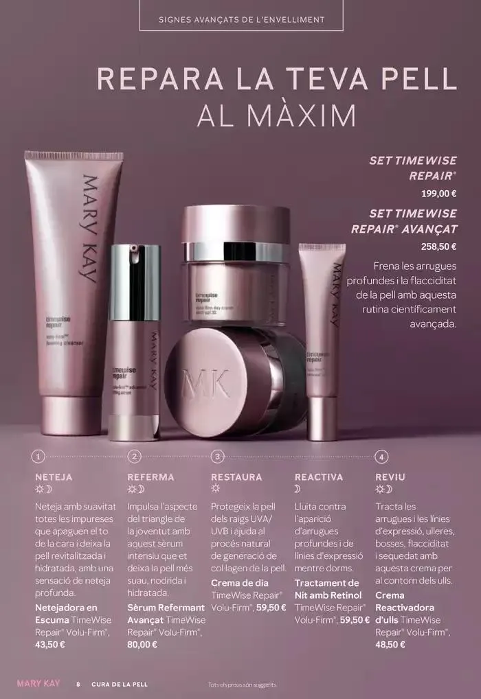 Catálogo de Folleto "Belleza Mary Kay" Catalán - Primavera 2025 16 de abril al 30 de abril 2025 - Página 8