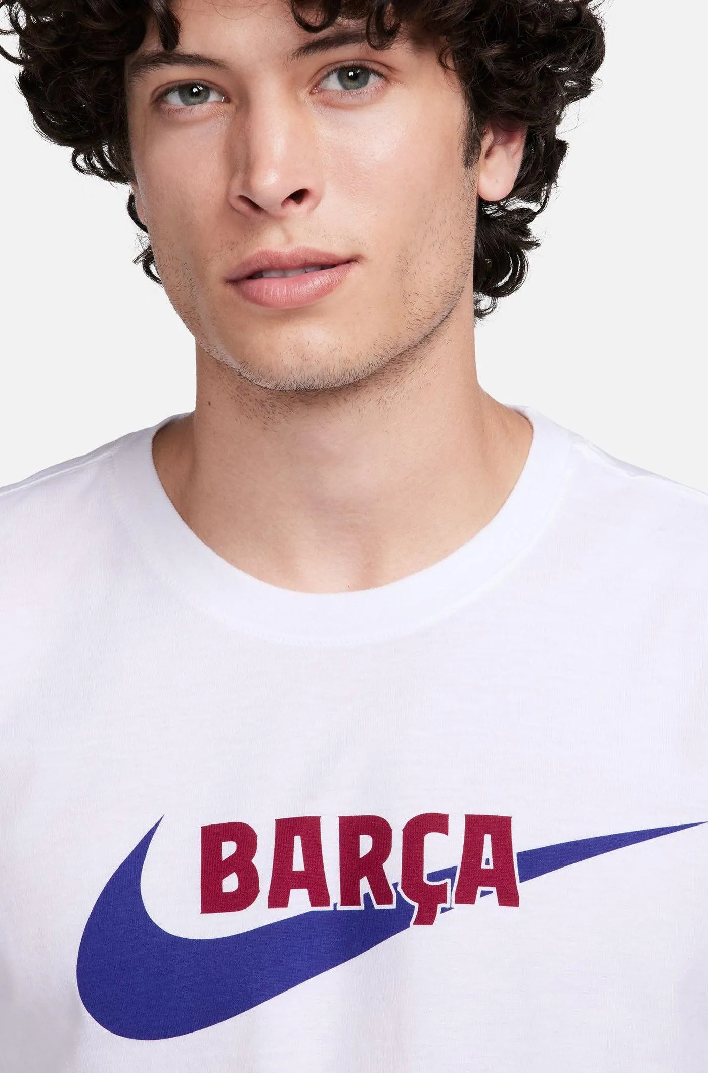 Camiseta blanca Barça Nike