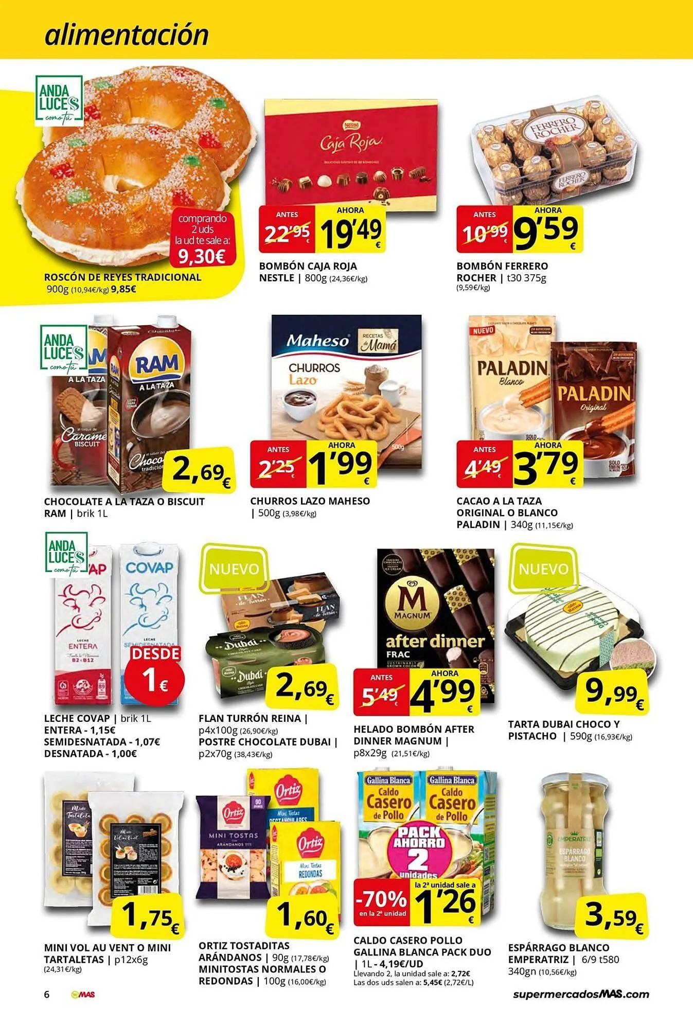 Catálogo de Folleto Supermercados MAS 19 de diciembre al 5 de enero 2026 - Página 6