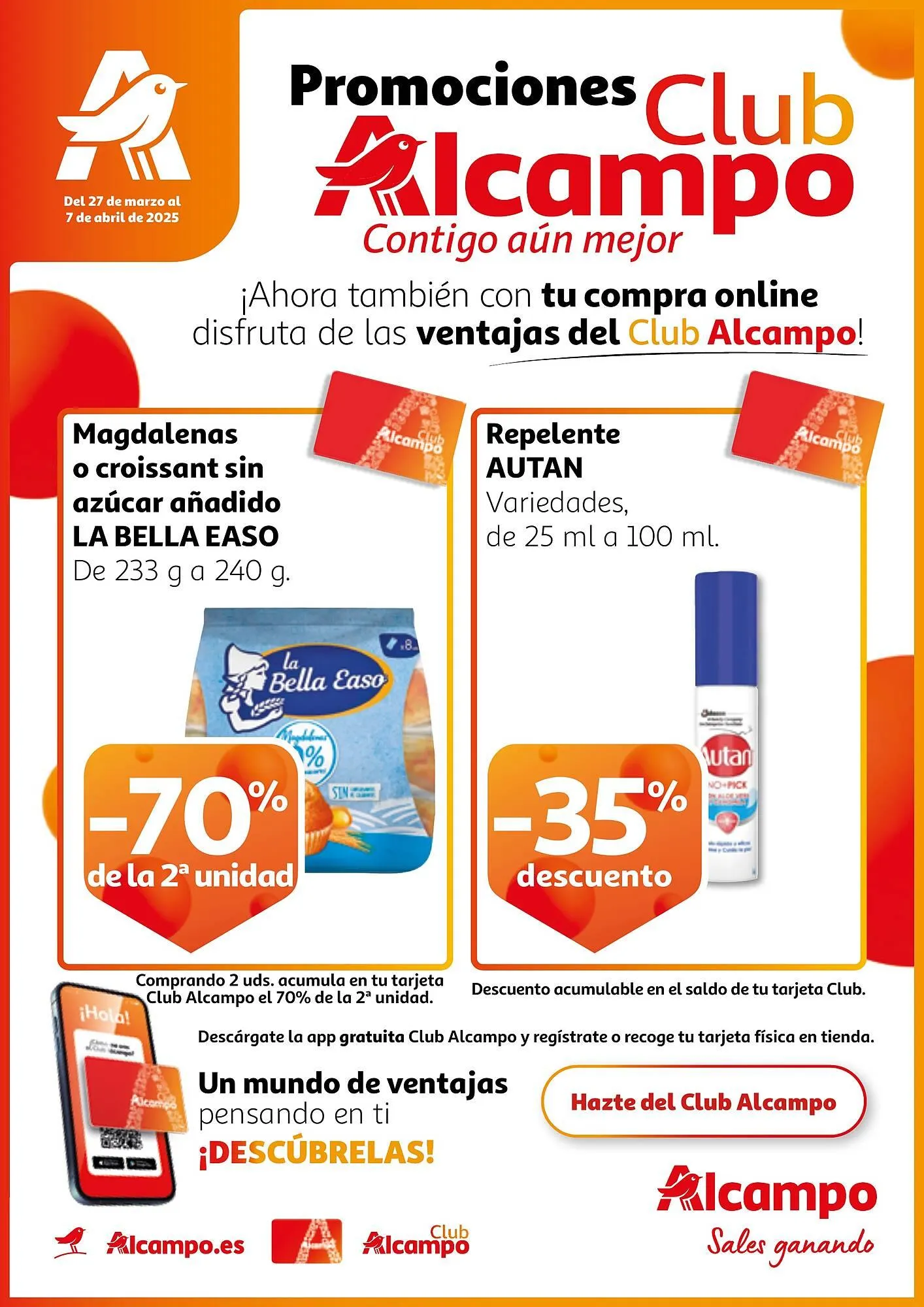 Catálogo de Folleto Alcampo 27 de marzo al 7 de abril 2025 - Página 1