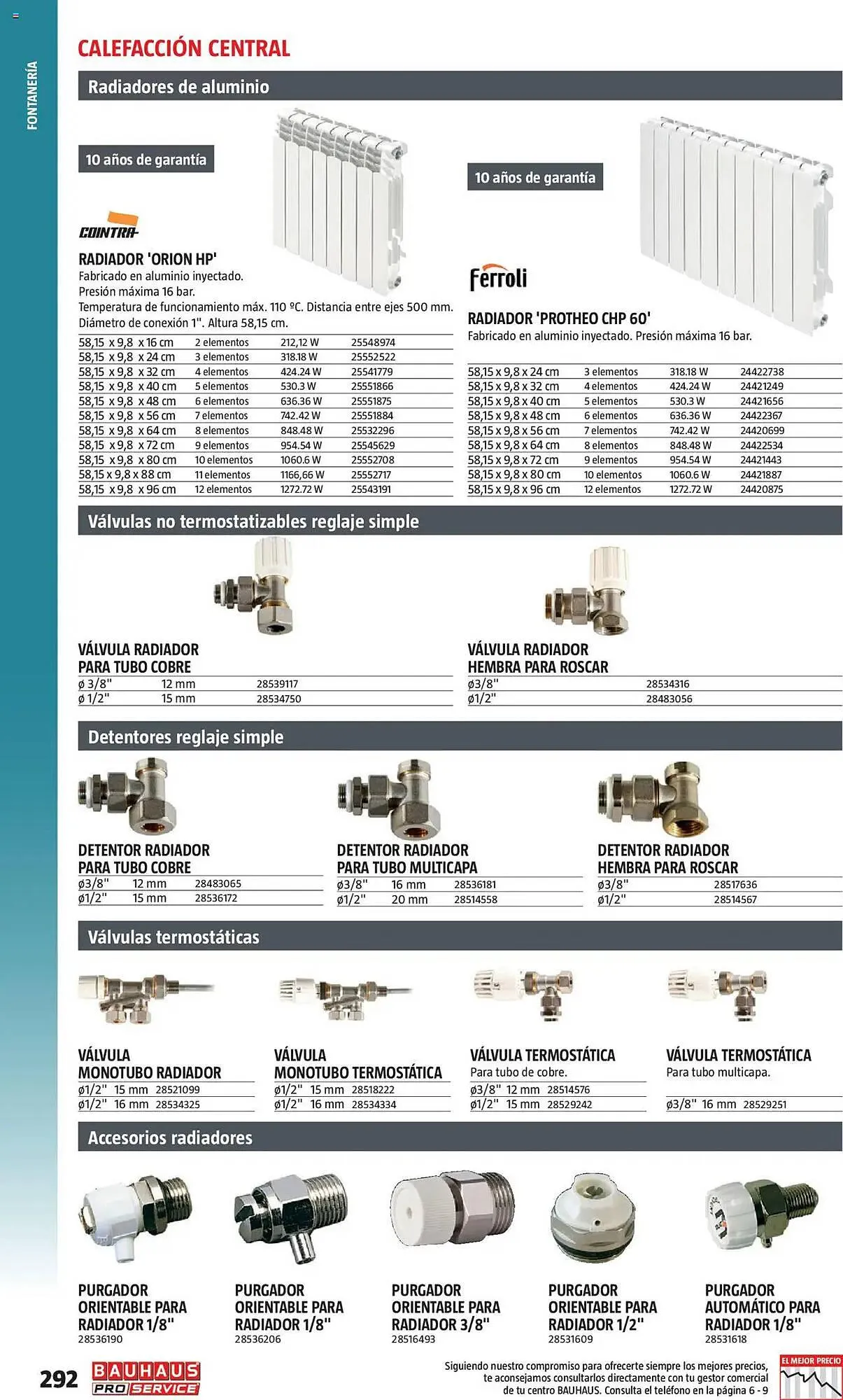 Catálogo de Folleto Bauhaus 24 de febrero al 31 de diciembre 2025 - Página 292
