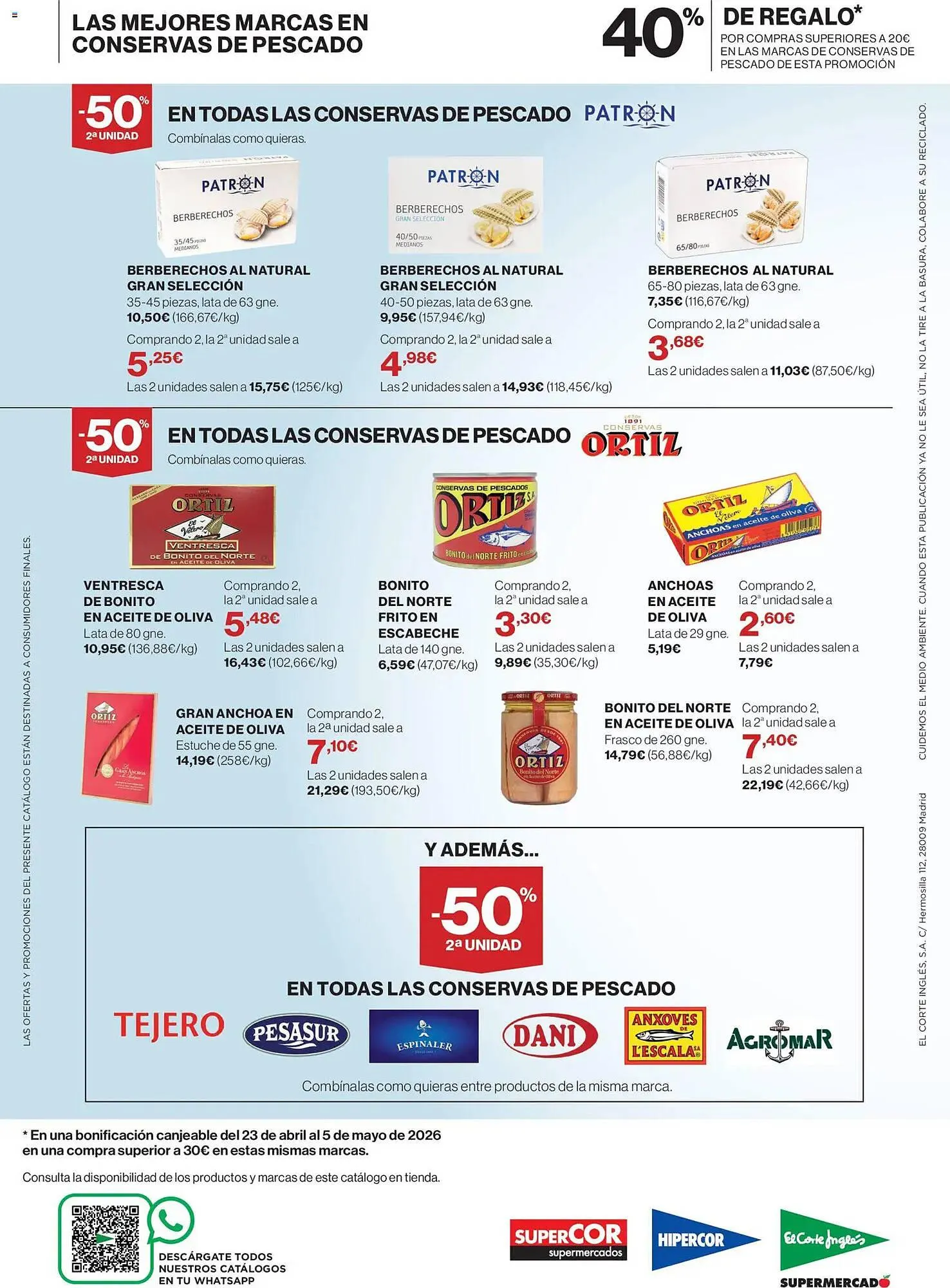 Catálogo de Catálogo Hipercor 9 de abril al 22 de abril 2026 - Página 8