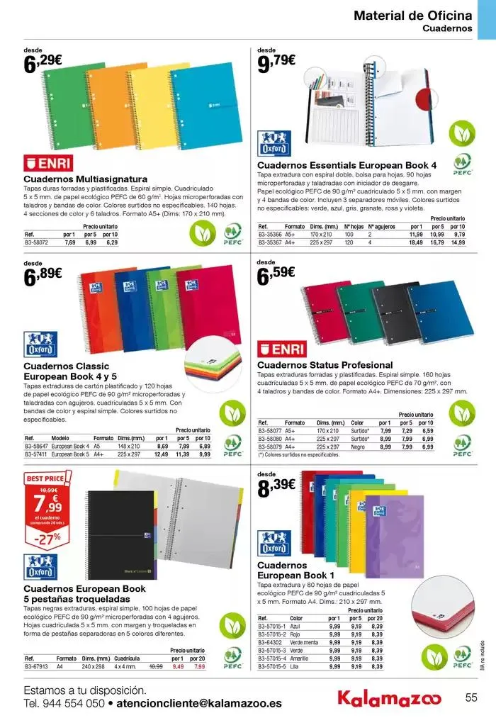 Catálogo de Staples Kalamazoo Catálogo General 9 de enero al 30 de septiembre 2025 - Página 55