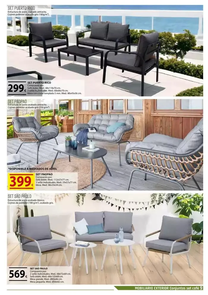 Catálogo de JARDINES Y TERRAZAS 2025 8 de mayo al 15 de julio 2025 - Página 9