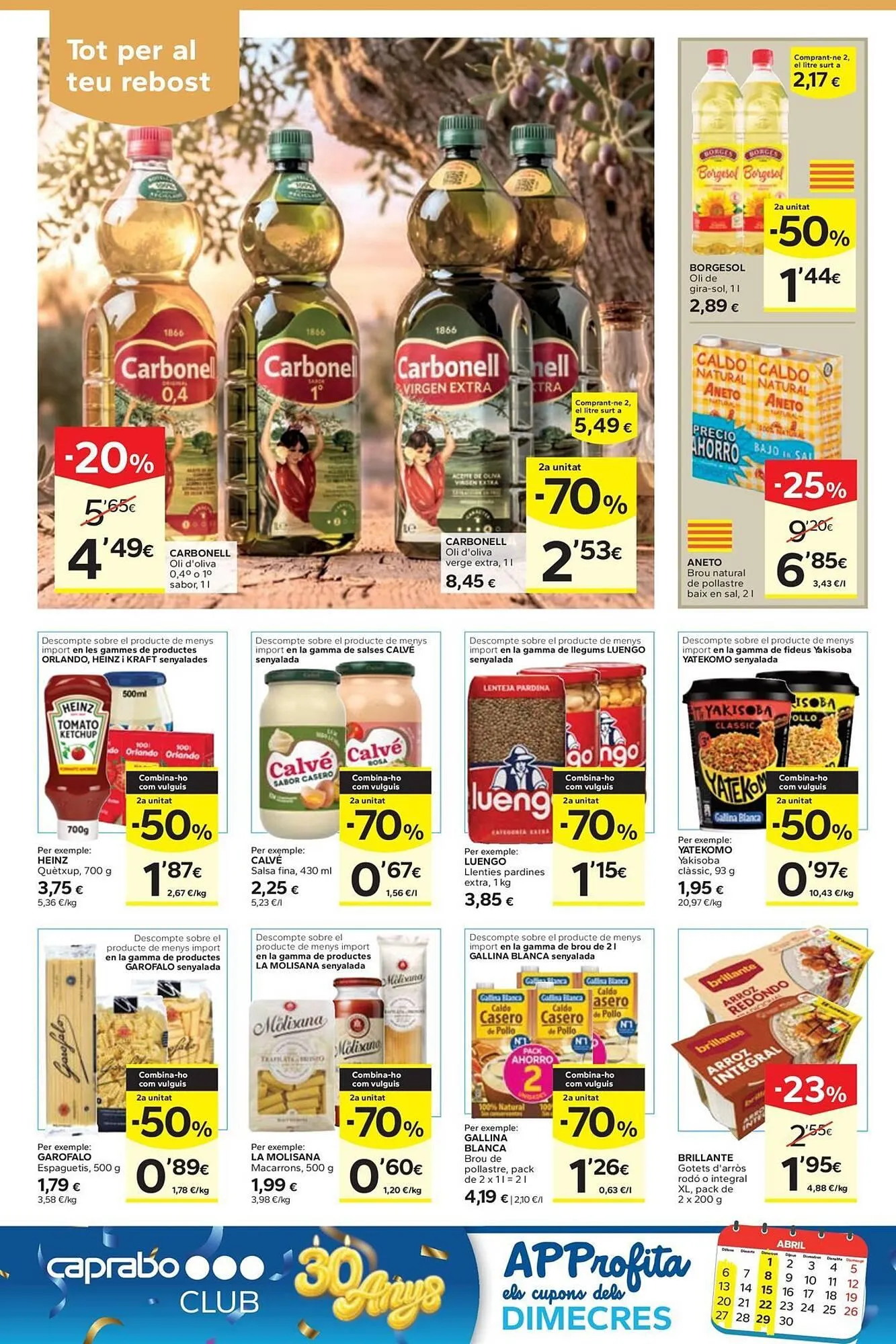 Catálogo de Catálogo Caprabo 26 de marzo al 11 de abril 2026 - Página 22