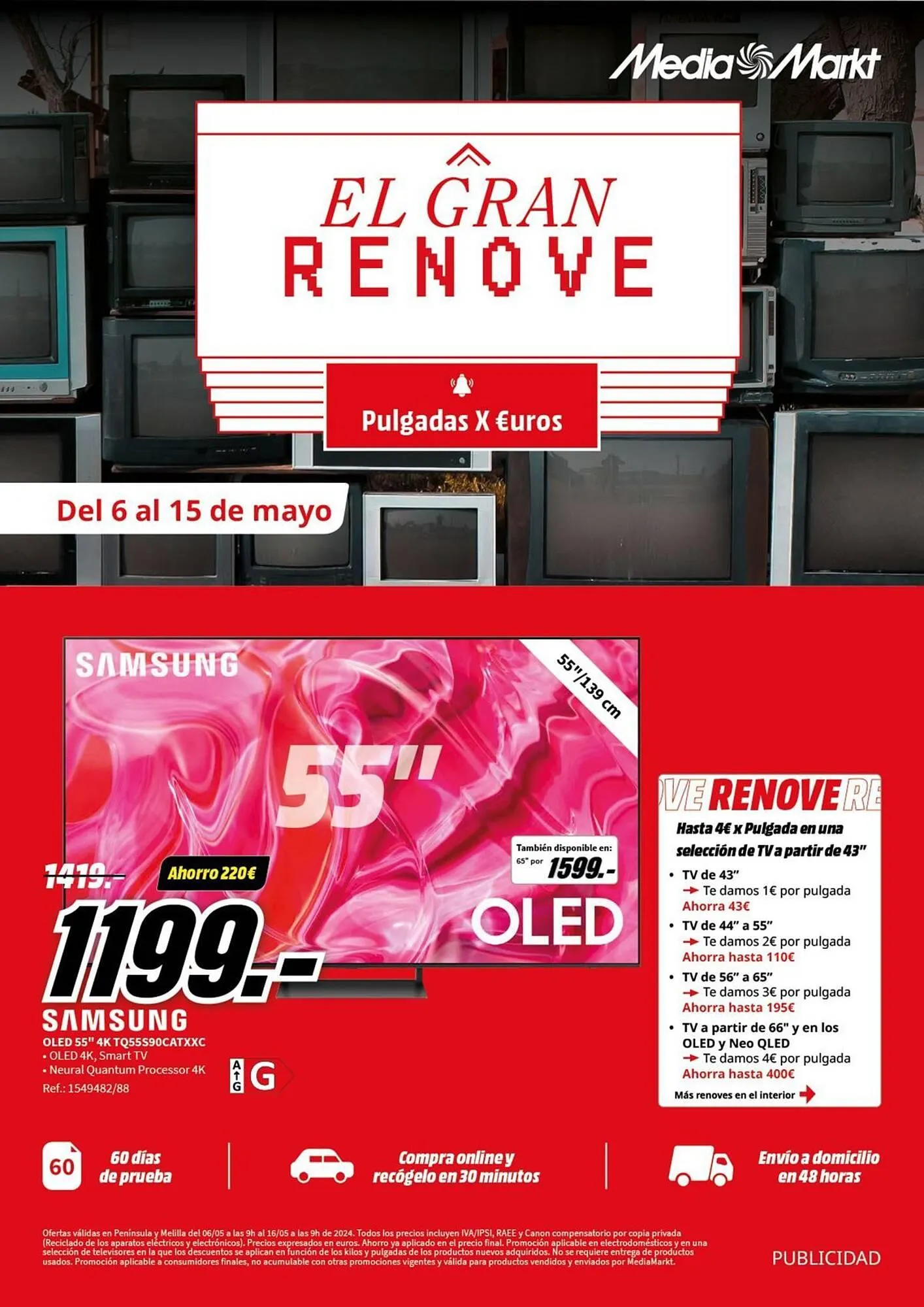 Catálogo de Folleto MediaMarkt 8 de mayo al 15 de mayo 2024 - Página 1