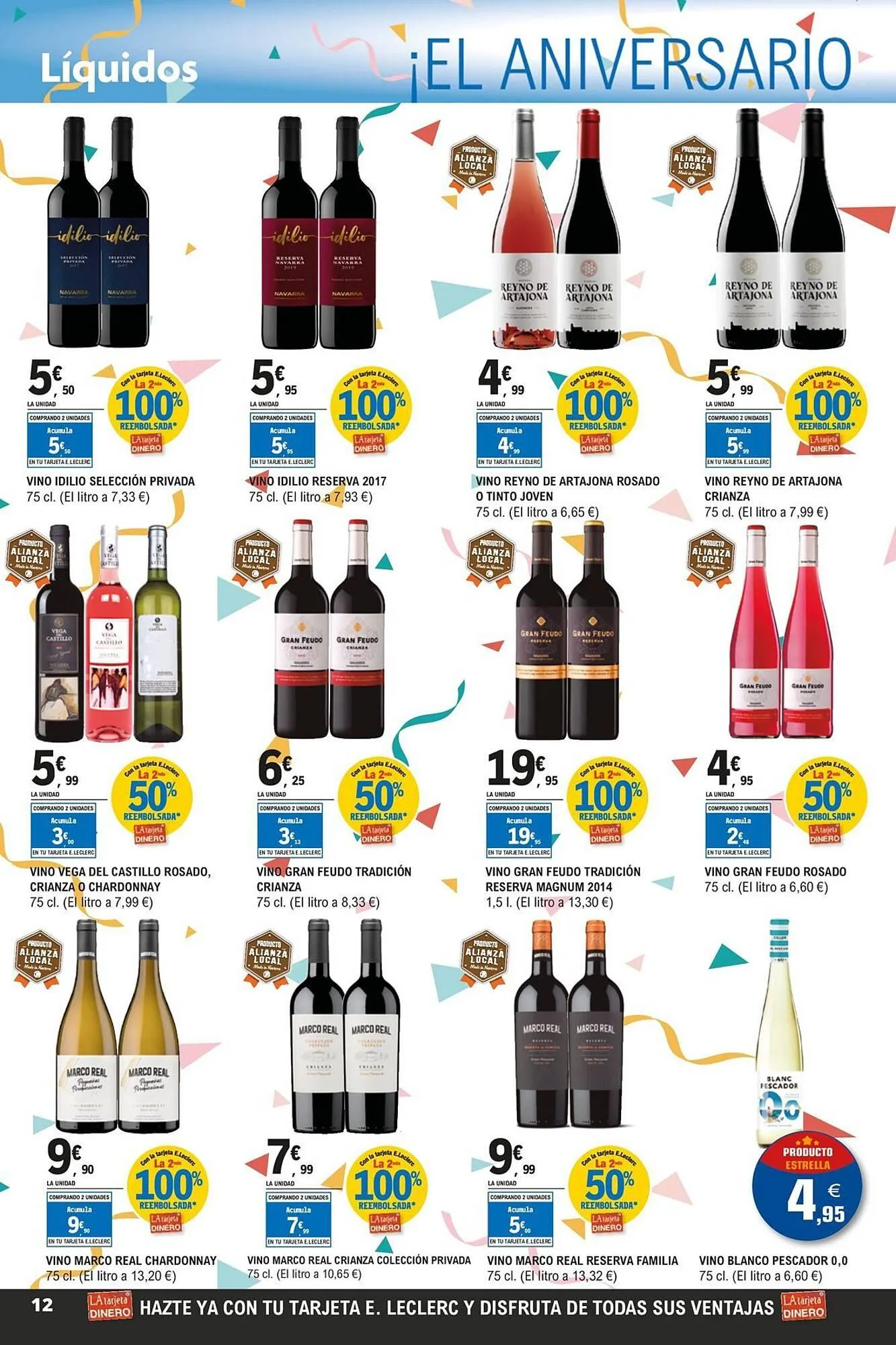 Catálogo de Folleto E.Leclerc 14 de julio al 29 de julio 2025 - Página 12