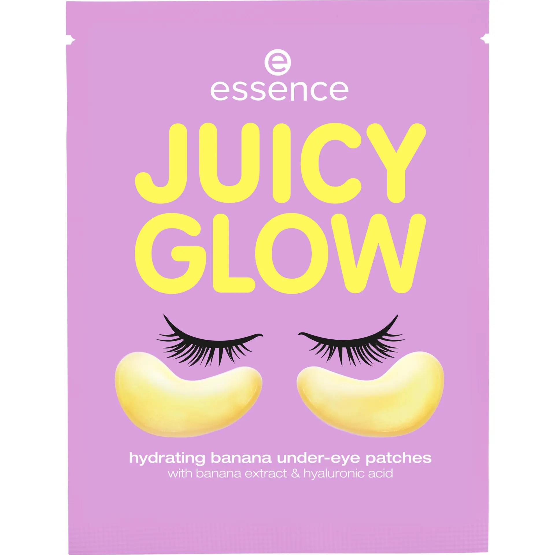Parches hidratantes para ojos de plátano JUICY GLOW