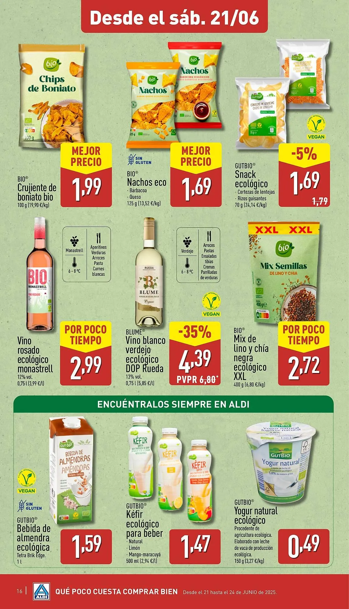 Catálogo de Folleto ALDI 16 de junio al 22 de junio 2025 - Página 16