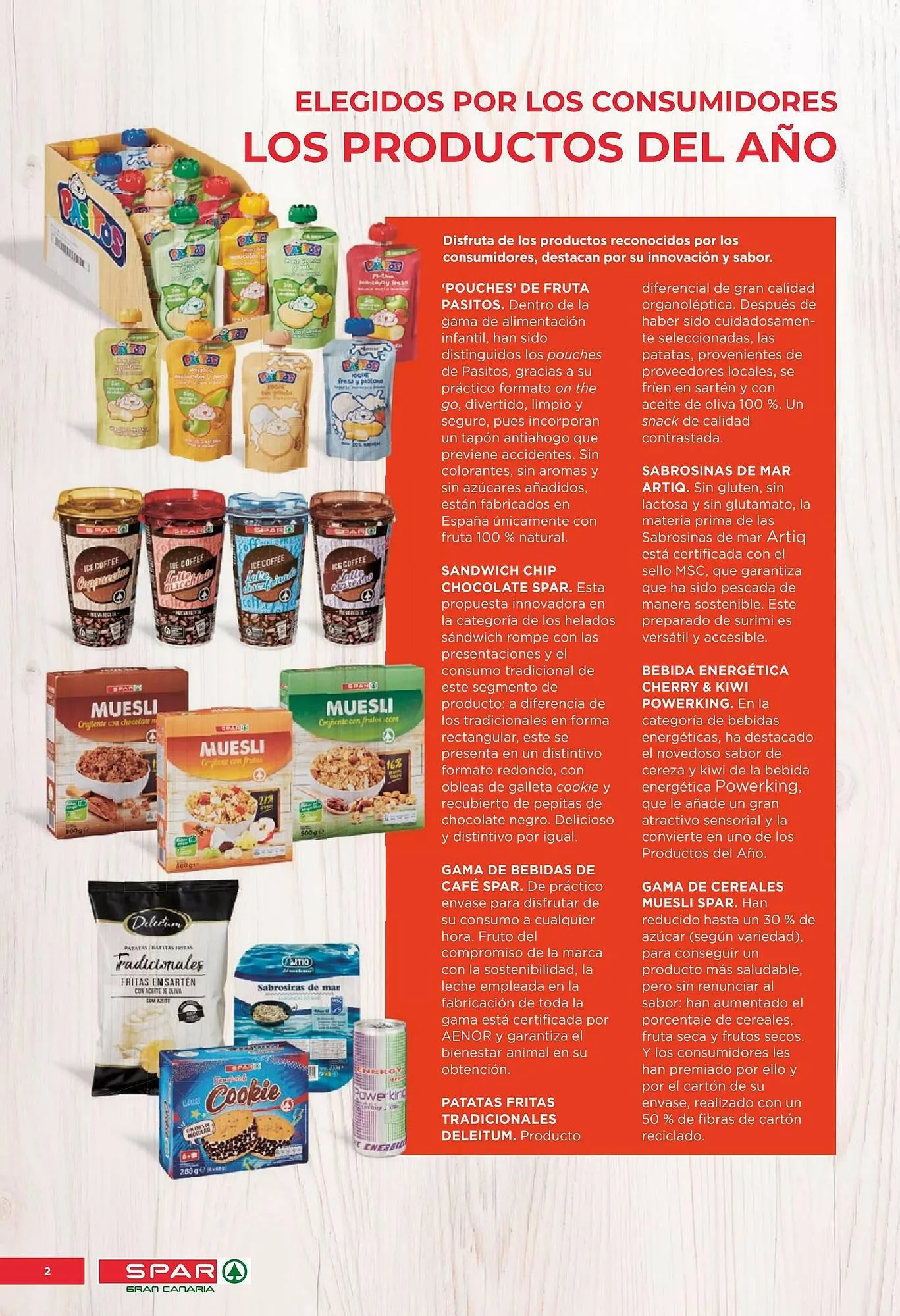 Catálogo de Folleto SPAR Gran Canaria 13 de junio al 26 de junio 2025 - Página 2