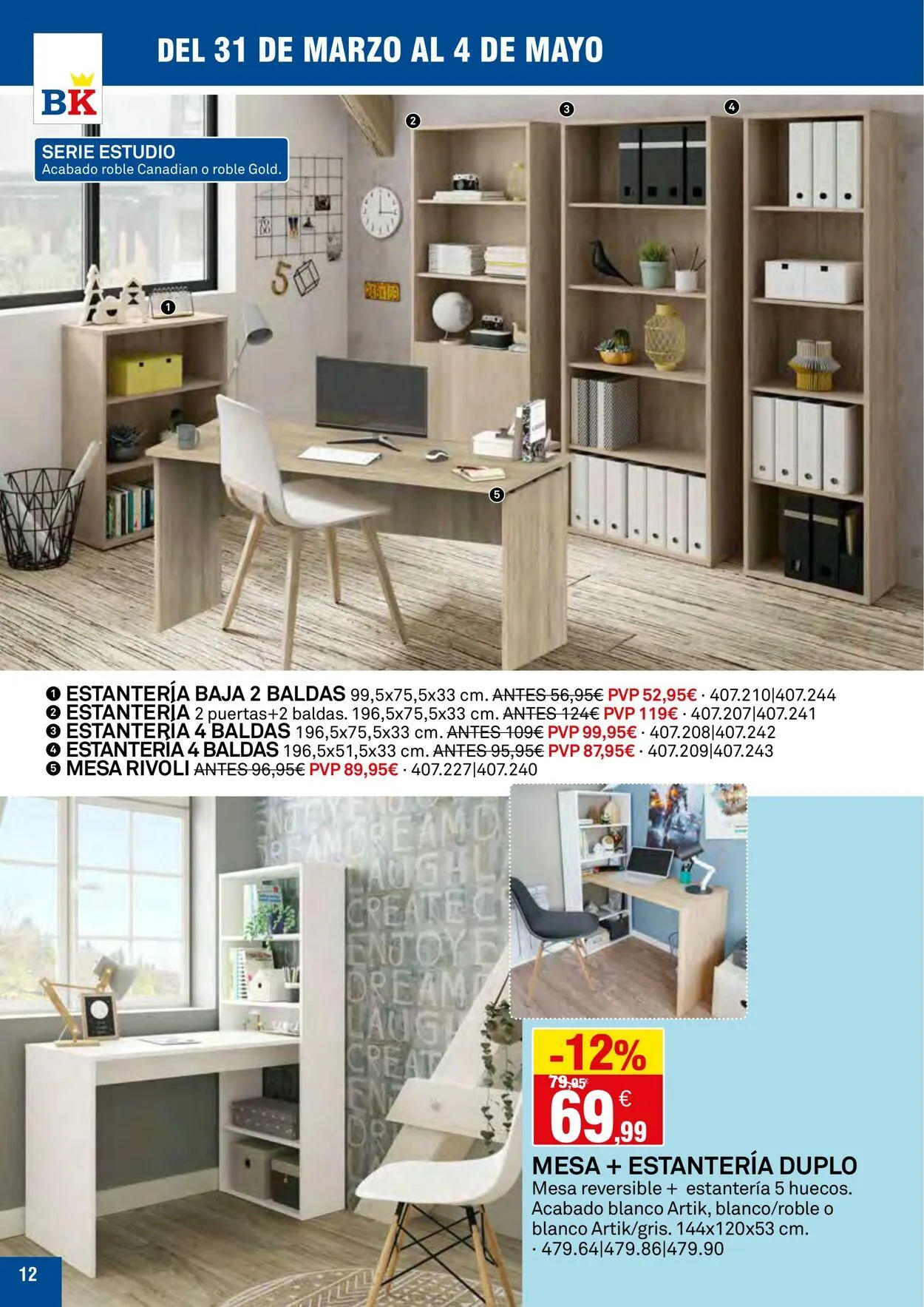 Catálogo de Bricoking Oferta actual 31 de marzo al 14 de abril 2025 - Página 12