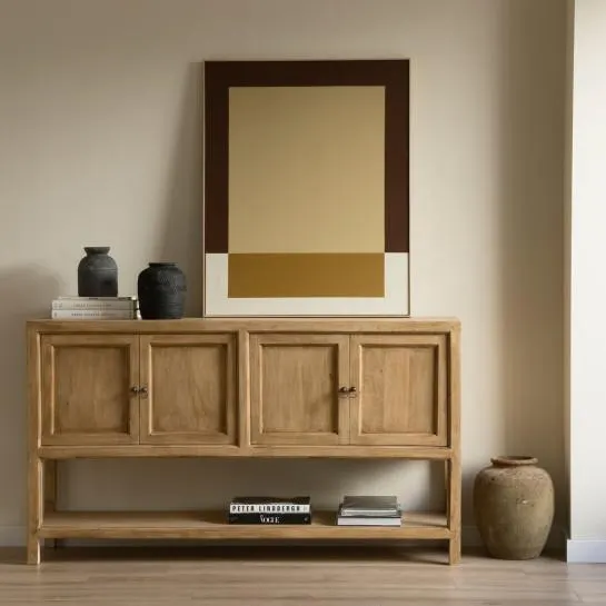 Aparador 160 de madera natural