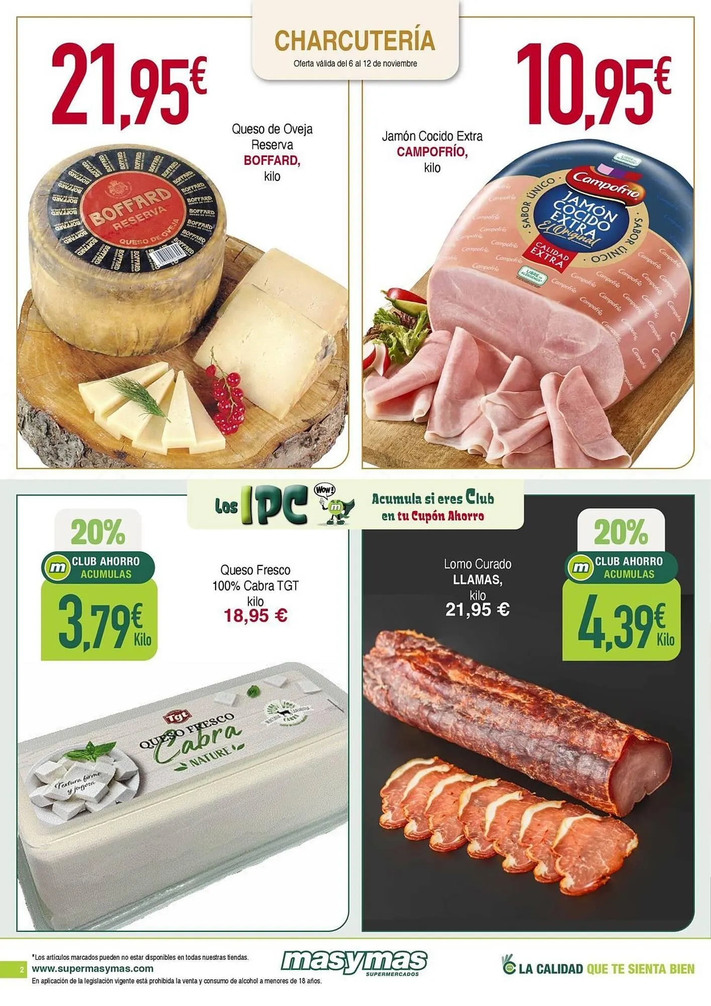 Catálogo de Folleto Masymas 6 de noviembre al 12 de noviembre 2025 - Página 2