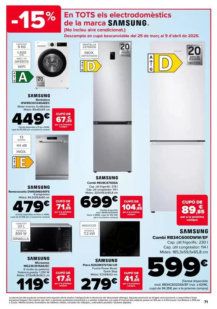 Catálogo de 3x2 13 de marzo al 24 de marzo 2025 - Página 71