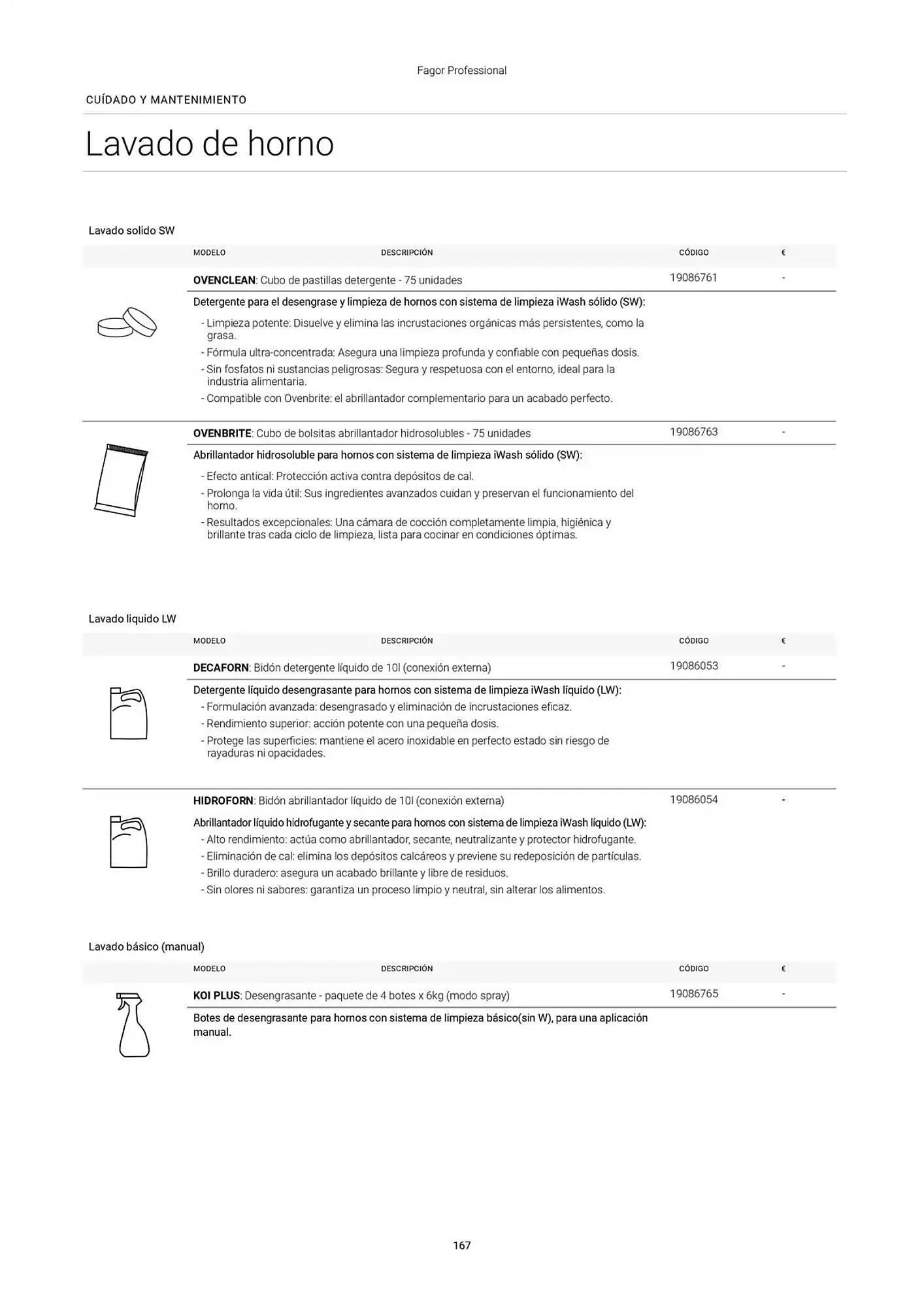 Catálogo de Folleto Fagor 3 de marzo al 1 de enero 2026 - Página 168