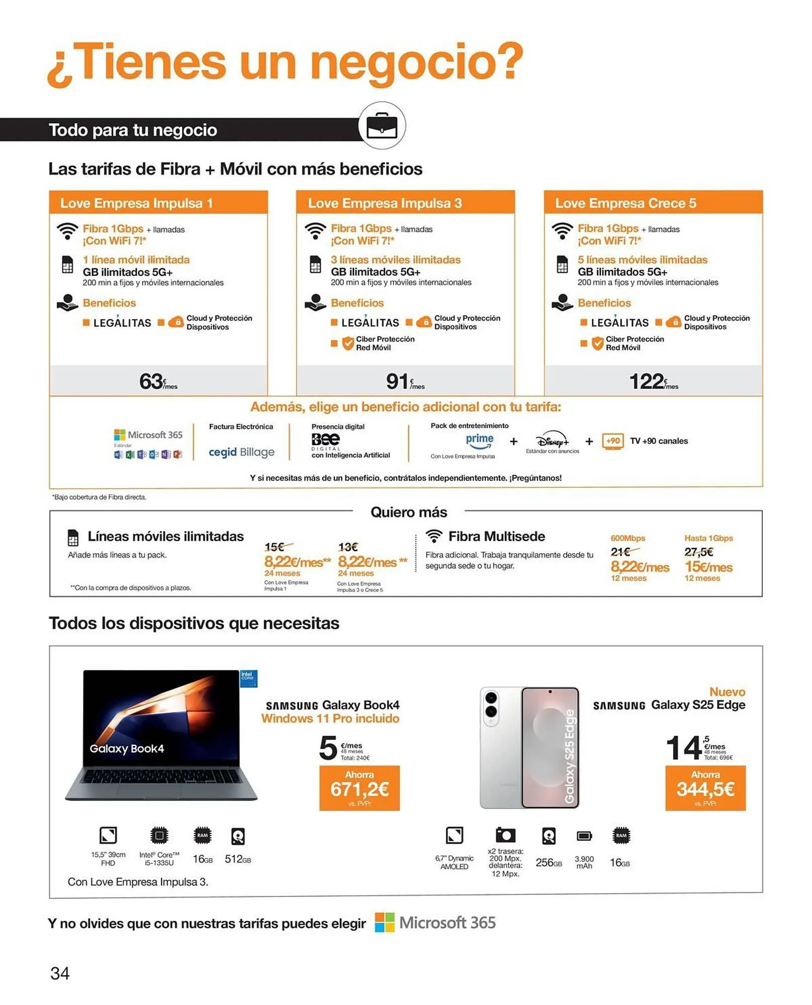 Catálogo de Folleto Orange 2 de junio al 30 de junio 2025 - Página 36