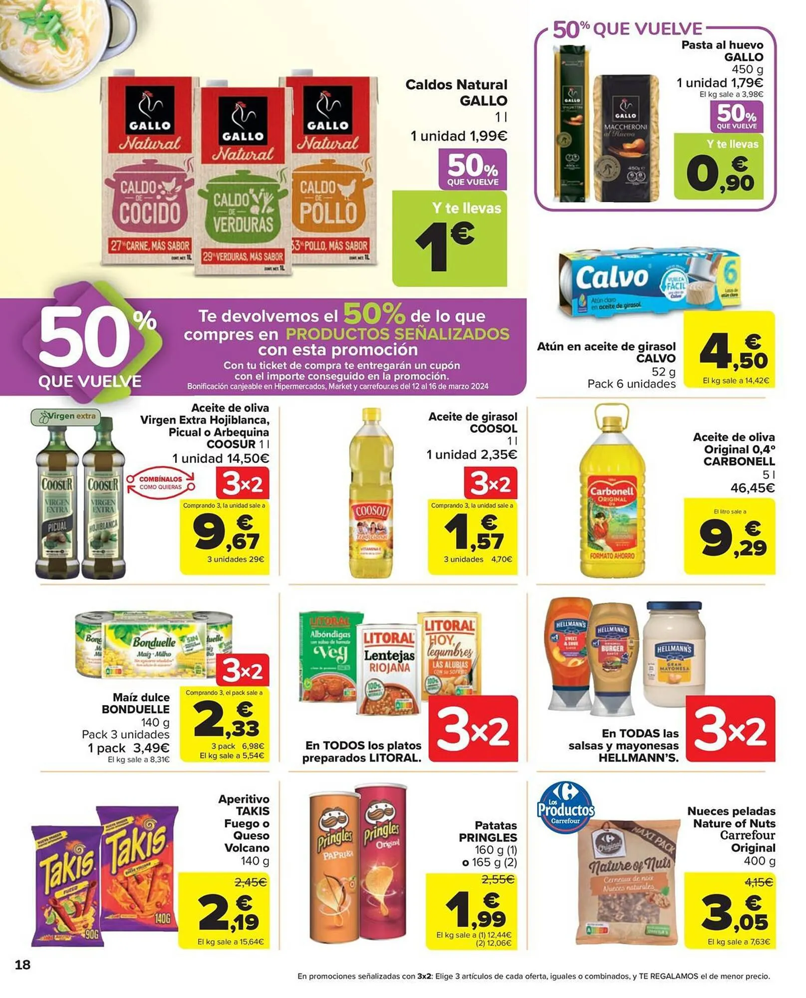 Catálogo de Folleto Carrefour Market 23 de febrero al 11 de marzo 2024 - Página 18