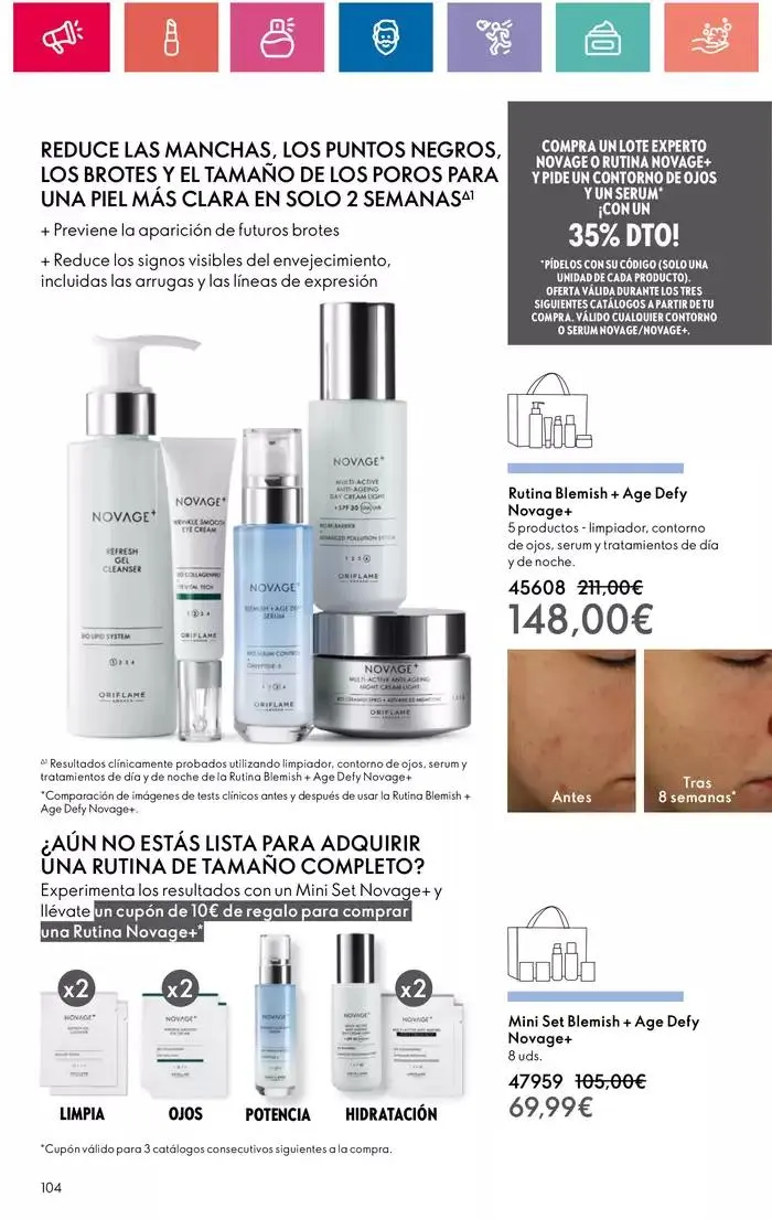 Catálogo de ES TU MOMENTO DE BRILLAR 12 de noviembre al 2 de diciembre 2024 - Página 104