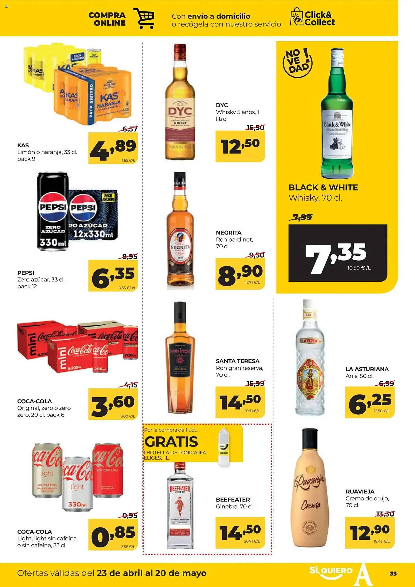 Catálogo de Folleto Alimerka 23 de abril al 20 de mayo 2026 - Página 33