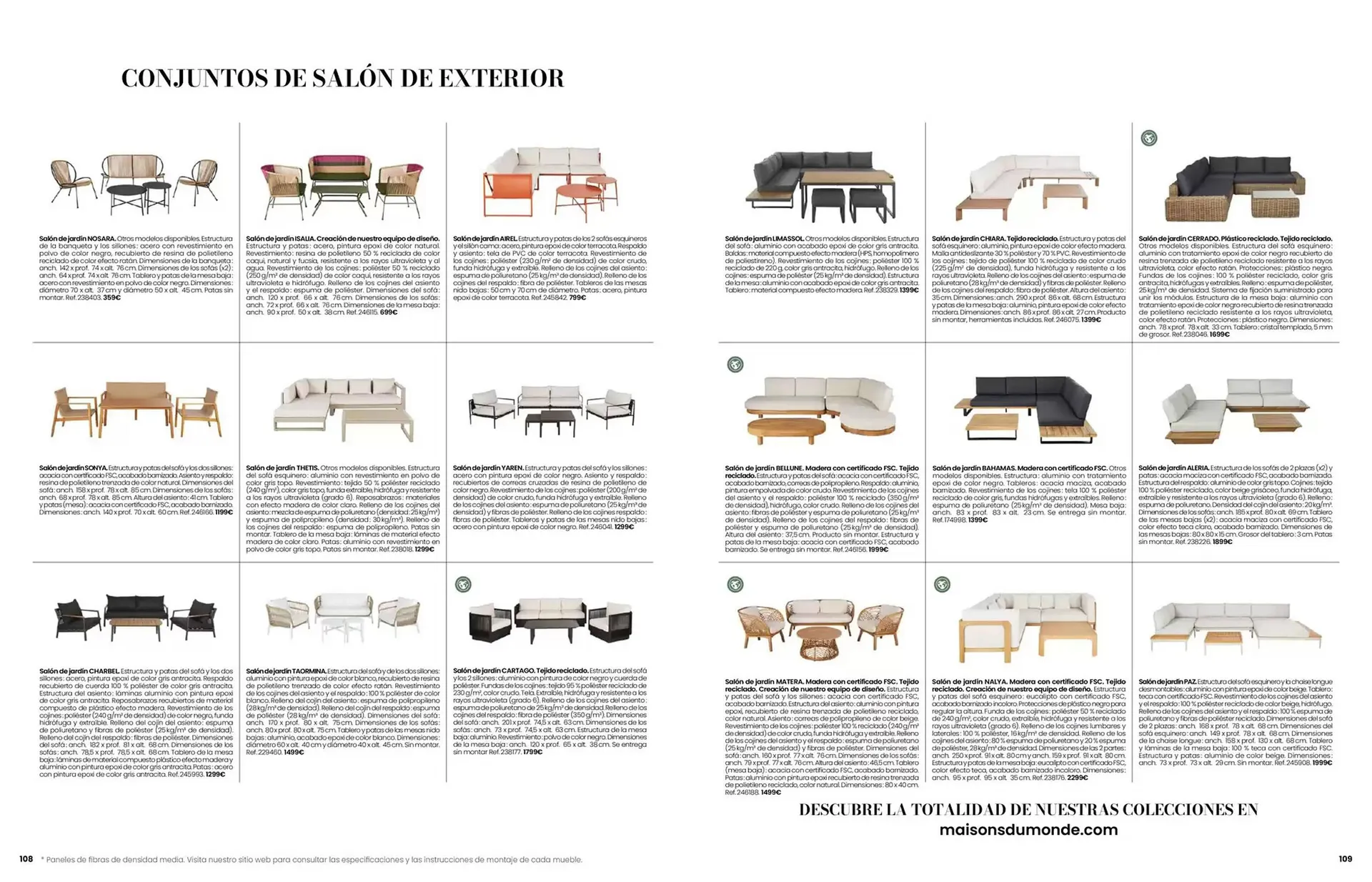 Catálogo de Folleto Maisons du Monde 18 de marzo al 31 de agosto 2025 - Página 56