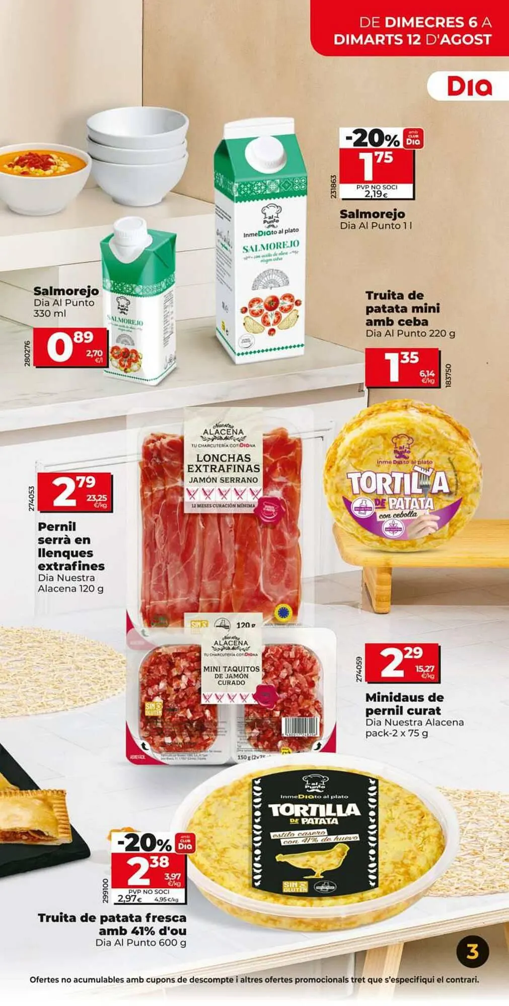 Catálogo de Folleto Maxi Dia 6 de agosto al 12 de agosto 2025 - Página 3