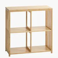 Shelving unit BALLUM 4 shelves bamboo