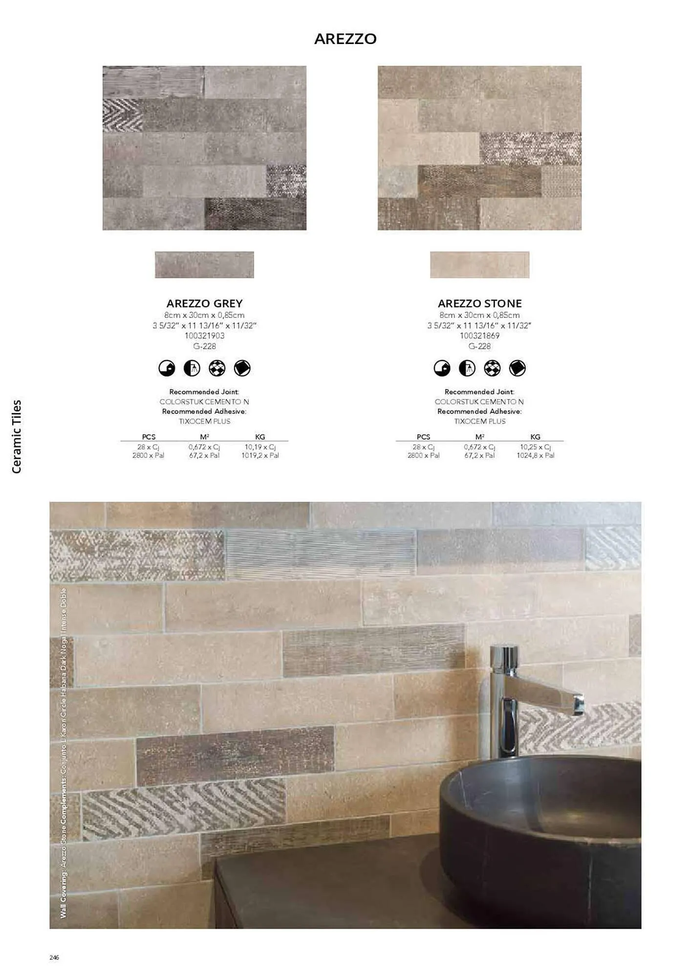 Catálogo de Folleto Porcelanosa 31 de marzo al 8 de febrero 2024 - Página 253