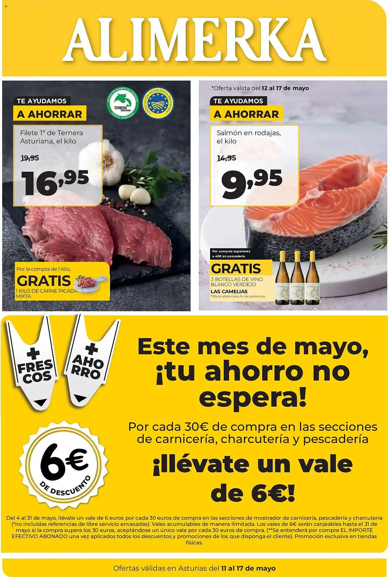 Catálogo de Folleto Alimerka 11 de mayo al 17 de mayo 2026 - Página 1