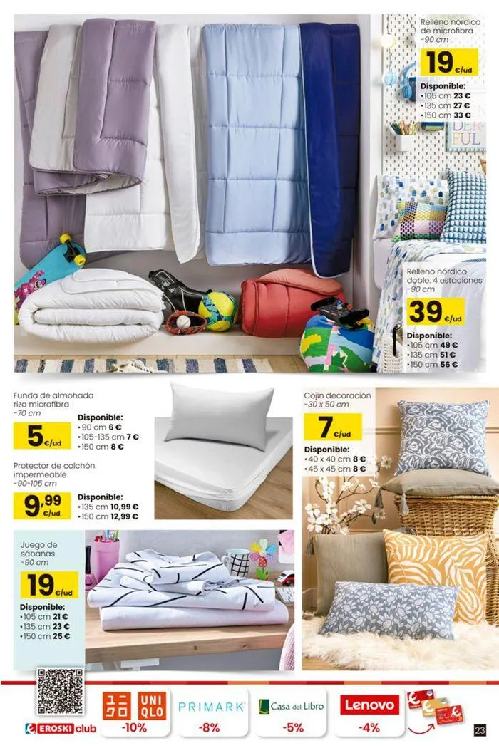 Catálogo de Ofertas Vuelta al Cole EROSKI 22 de agosto al 18 de septiembre 2024 - Página 23