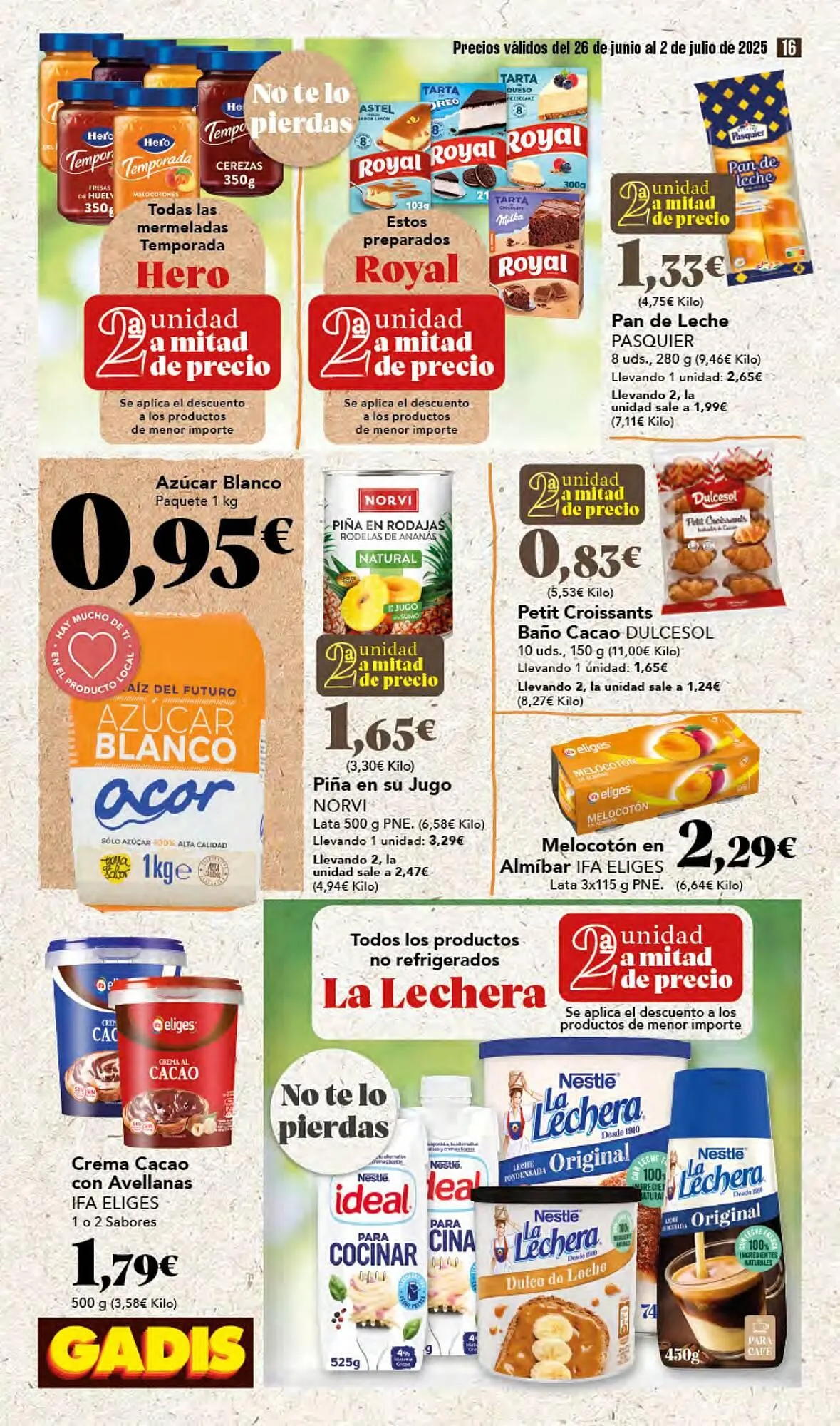 Catálogo de Folleto Gadis 26 de junio al 2 de julio 2025 - Página 16