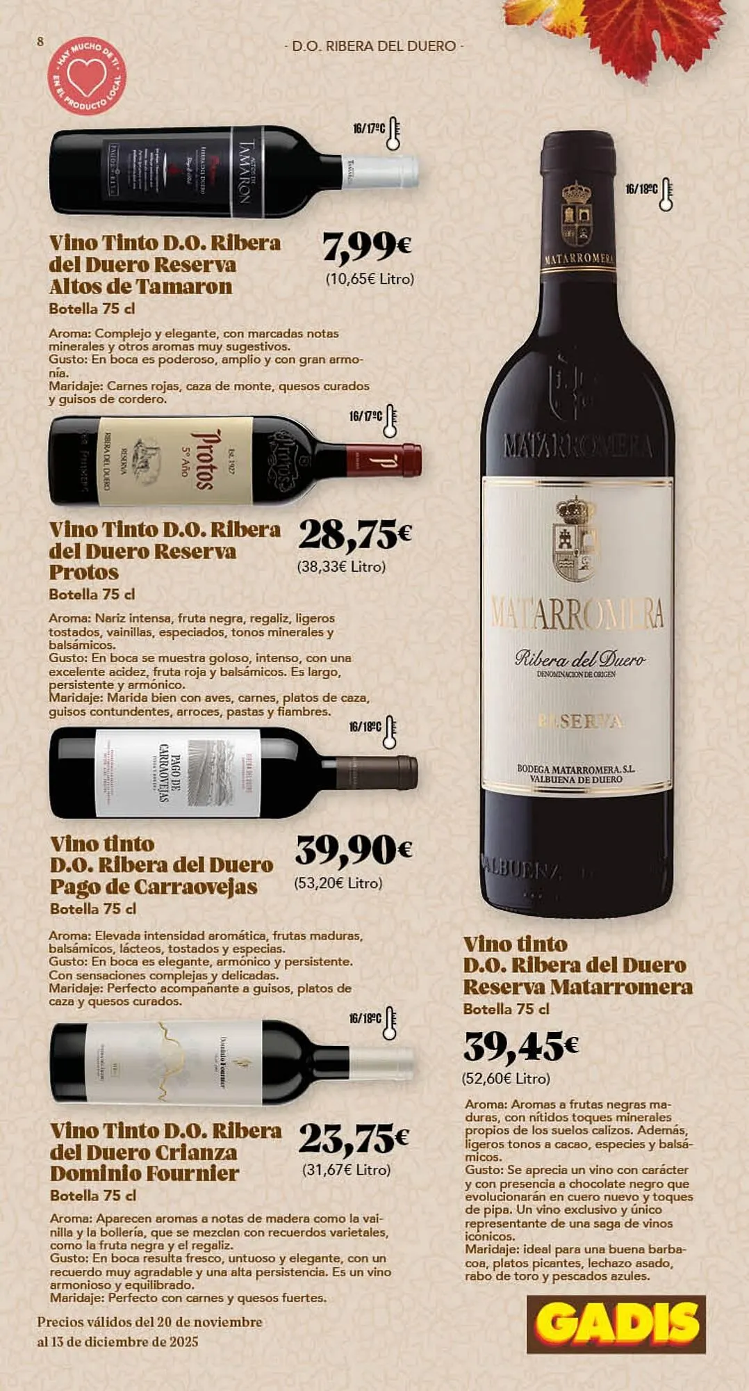 Catálogo de Folleto Gadis 20 de noviembre al 13 de diciembre 2025 - Página 8