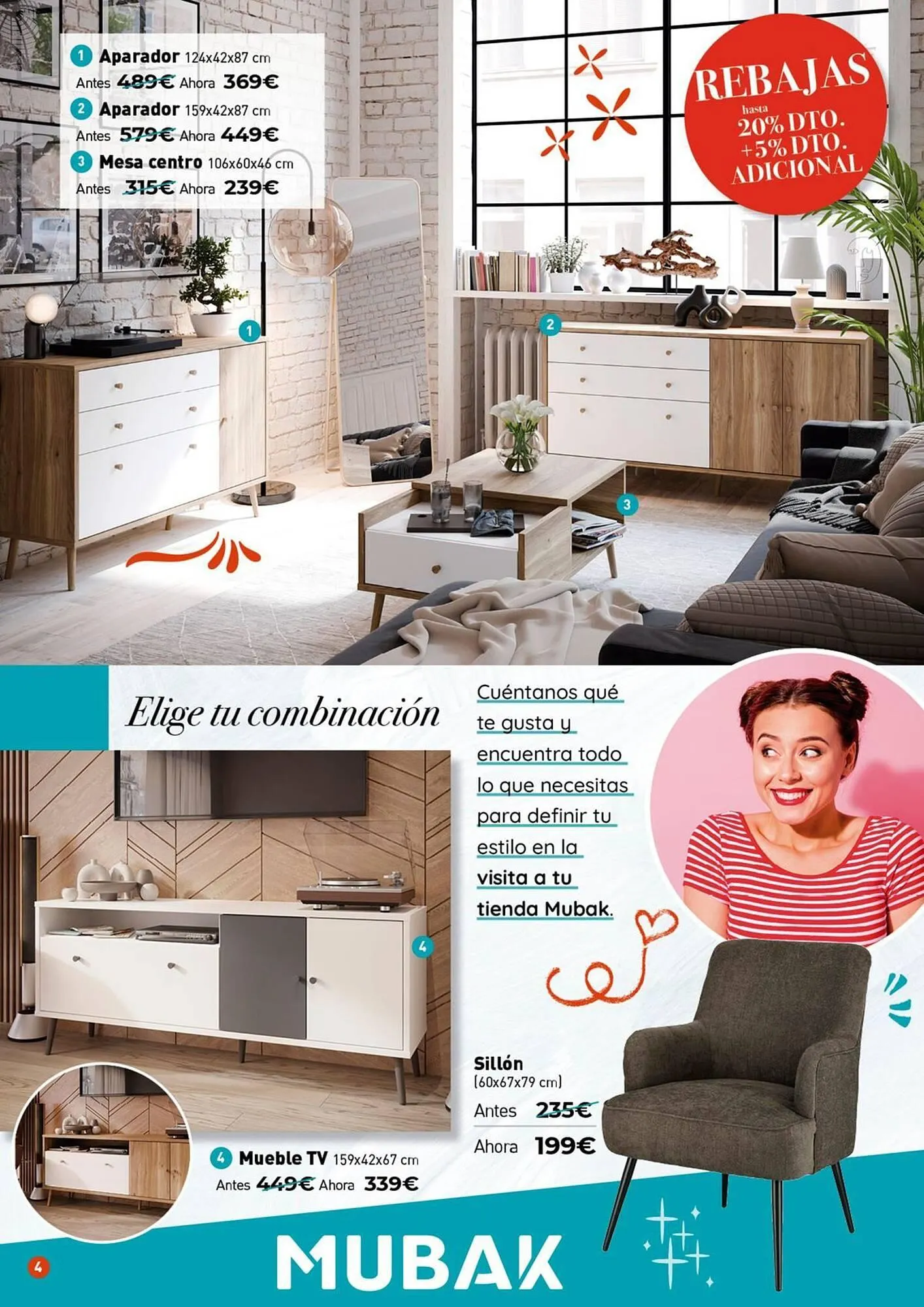 Catálogo de Folleto Mubak 1 de julio al 31 de agosto 2025 - Página 4