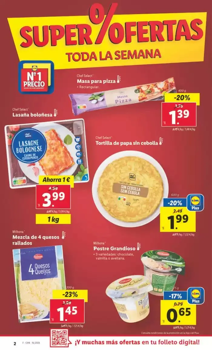 Catálogo de № 1 PRECIO - Ofertas válidas del 14/04 al 20/04 14 de abril al 20 de abril 2025 - Página 2