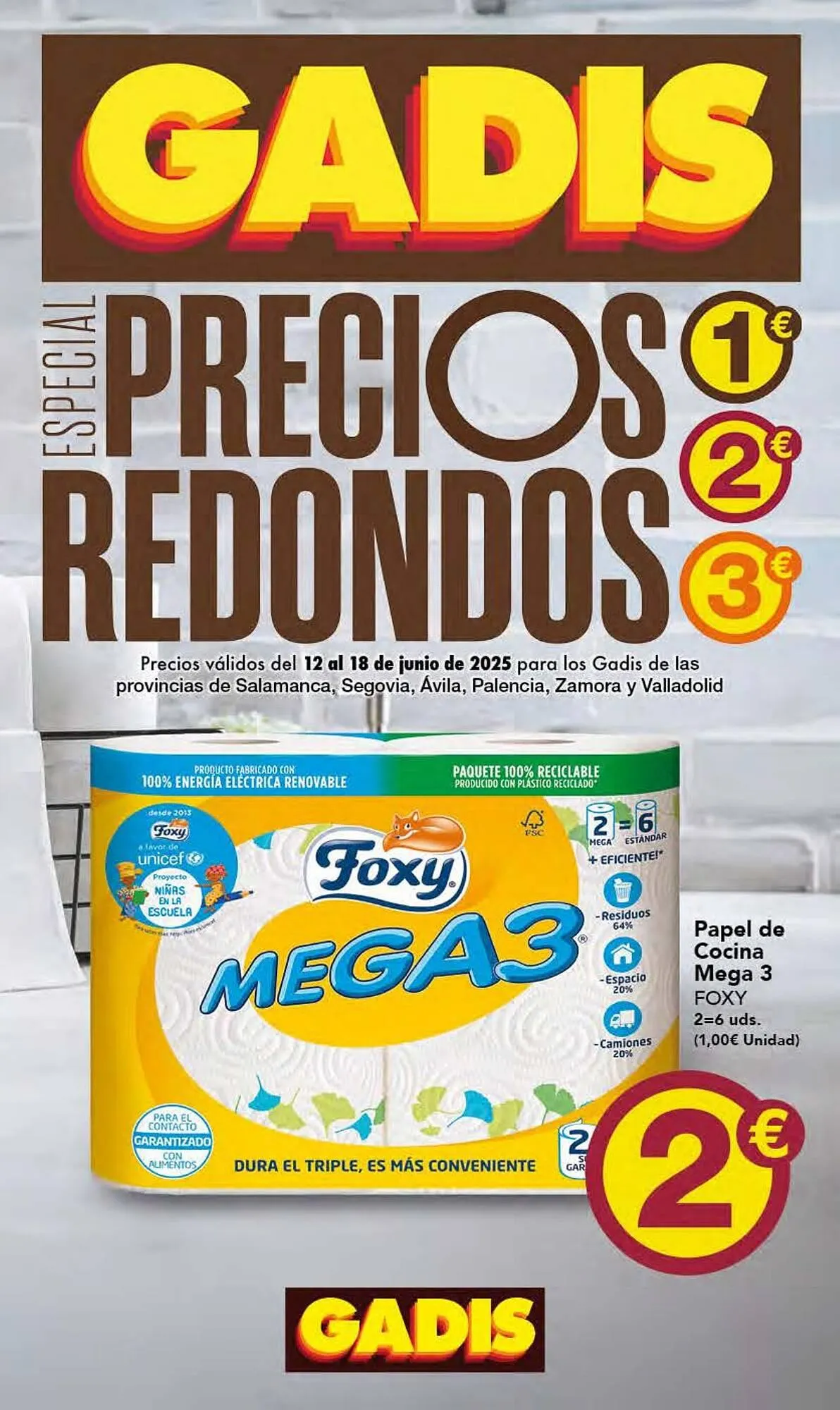 Catálogo de Folleto Gadis 12 de junio al 18 de junio 2025 - Página 1