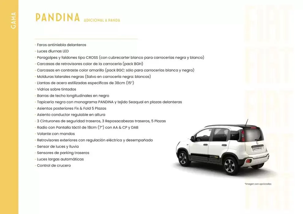 Catálogo de Fiat Panda / Pandina 6 de marzo al 31 de agosto 2025 - Página 5
