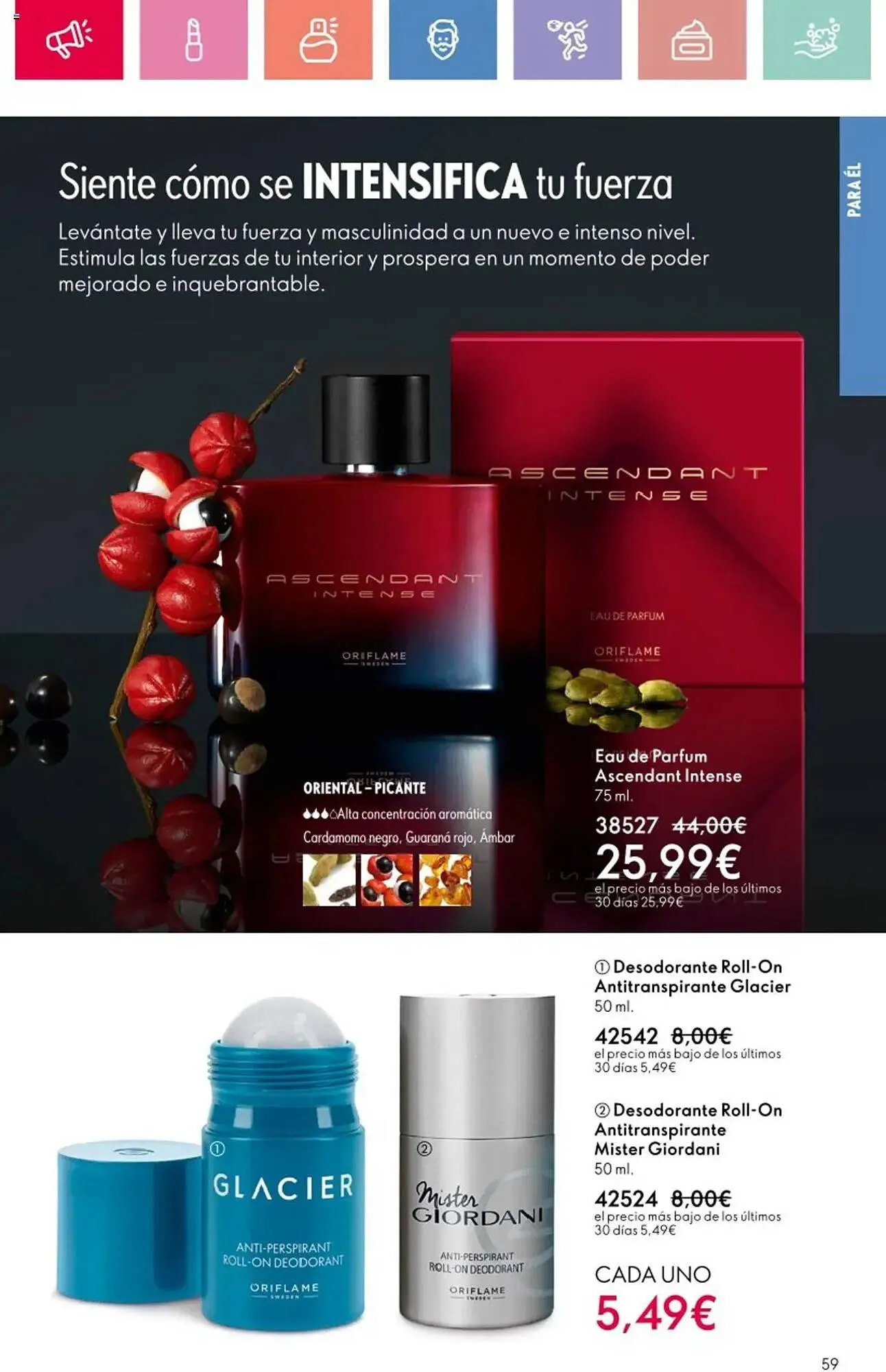 Catálogo de Folleto Oriflame 22 de junio al 12 de julio 2025 - Página 59