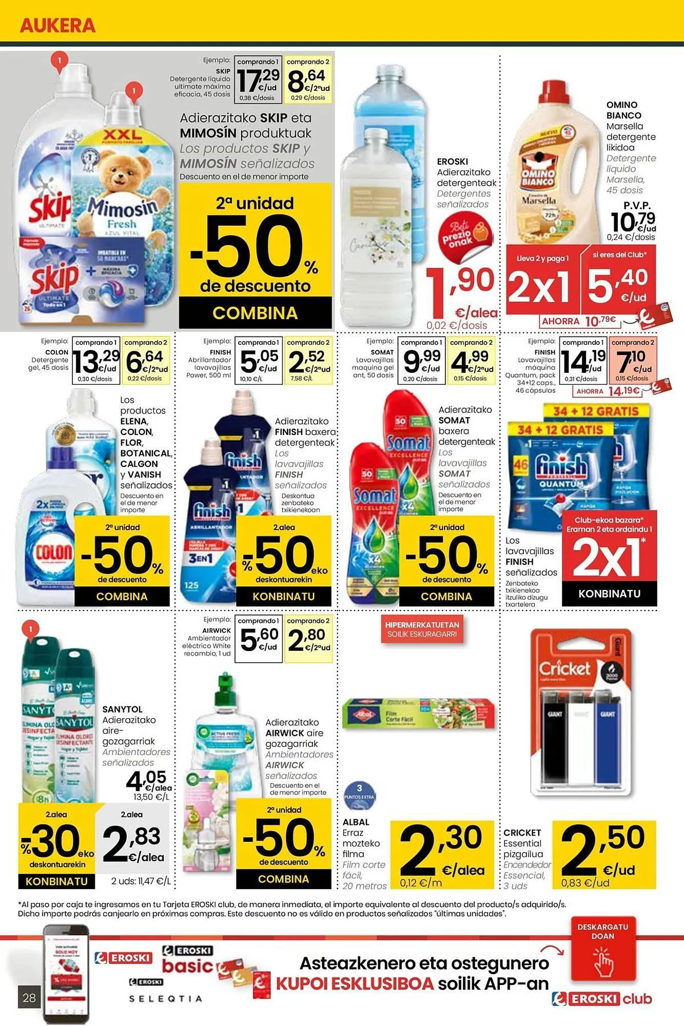 Catálogo de Folleto Eroski 15 de enero al 27 de enero 2026 - Página 28