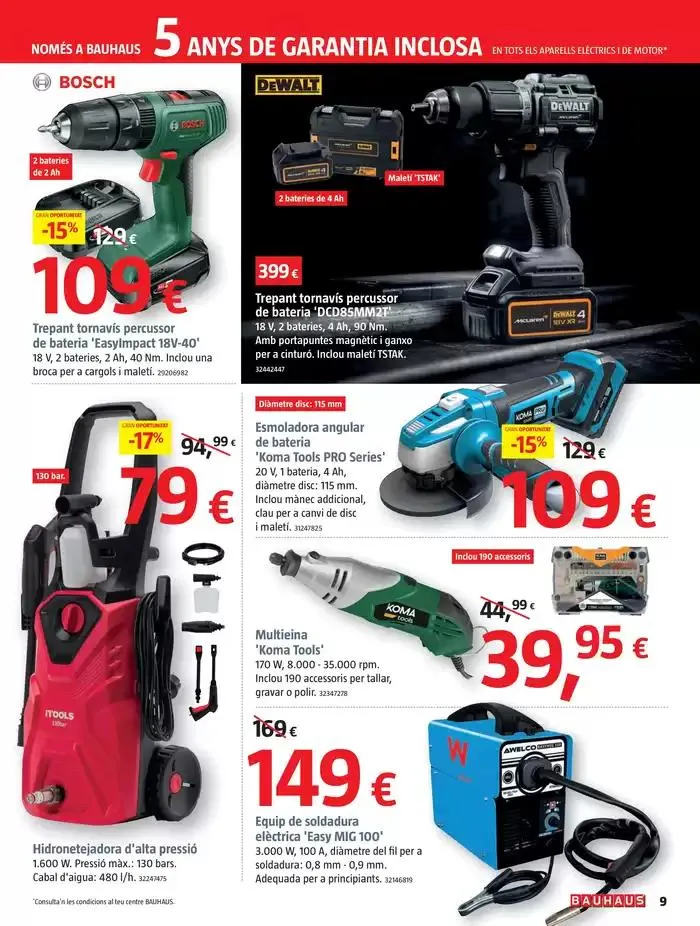 Catálogo de Bricolatge, reformes, decoració i jardí 3 de abril al 7 de mayo 2025 - Página 9