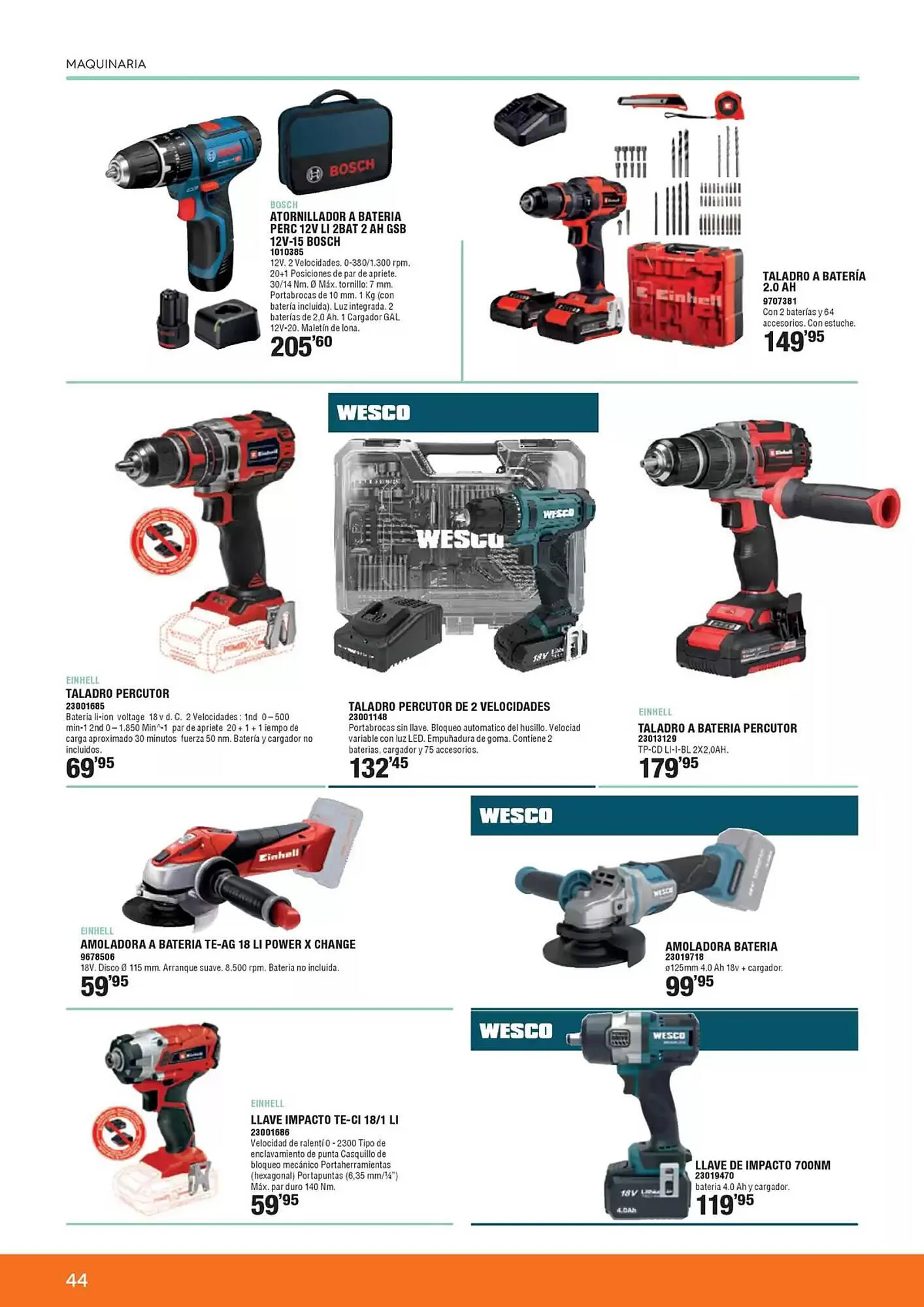 Catálogo de Folleto Optimus 22 de mayo al 12 de agosto 2025 - Página 44