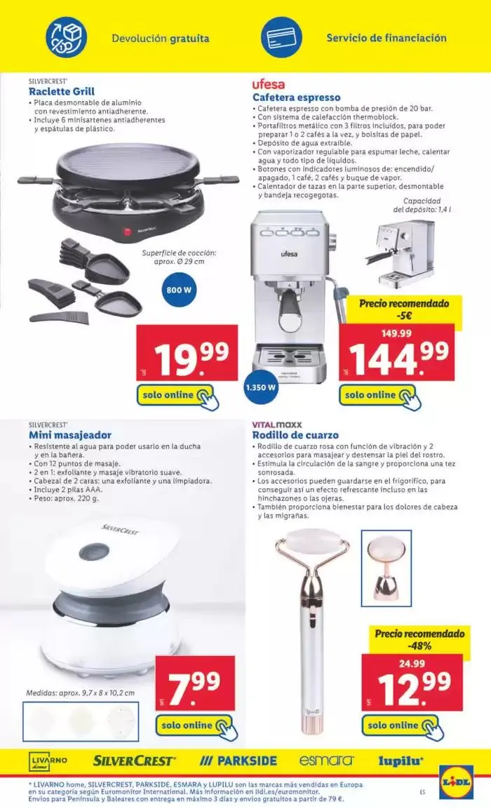 Catálogo de ¡Bazar Lidl! Ofertas válidas del 14/04 al 20/04 14 de abril al 20 de abril 2025 - Página 23