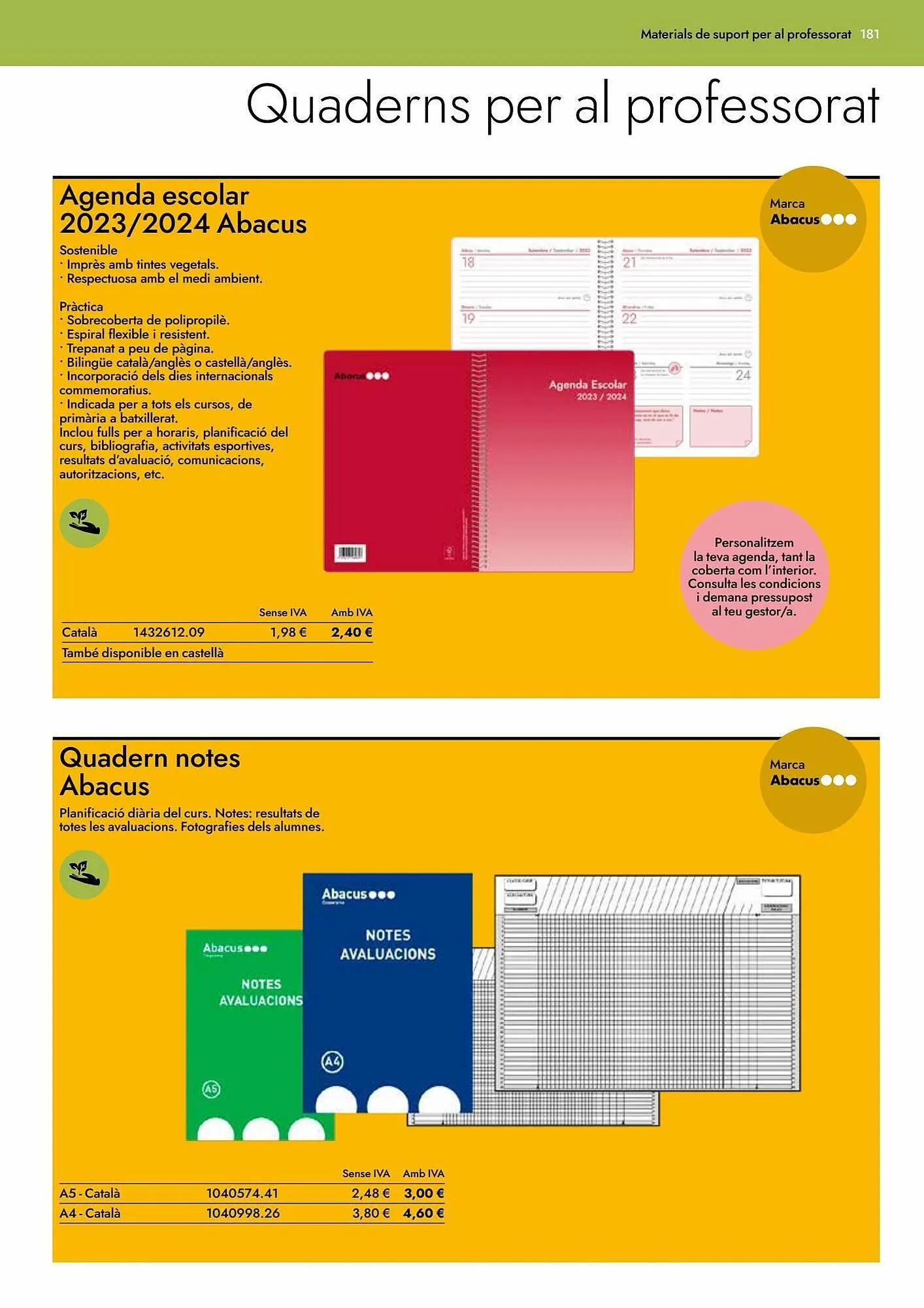 Catálogo de Folleto Abacus 23 de marzo al 31 de enero 2024 - Página 183