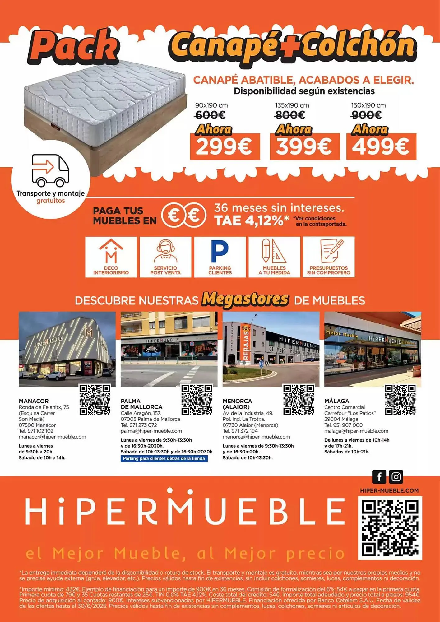 Catálogo de Folleto Hipermueble 31 de marzo al 30 de junio 2025 - Página 8