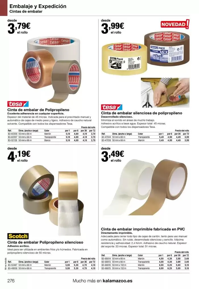 Catálogo de Staples Kalamazoo Catálogo General 9 de enero al 30 de septiembre 2025 - Página 276