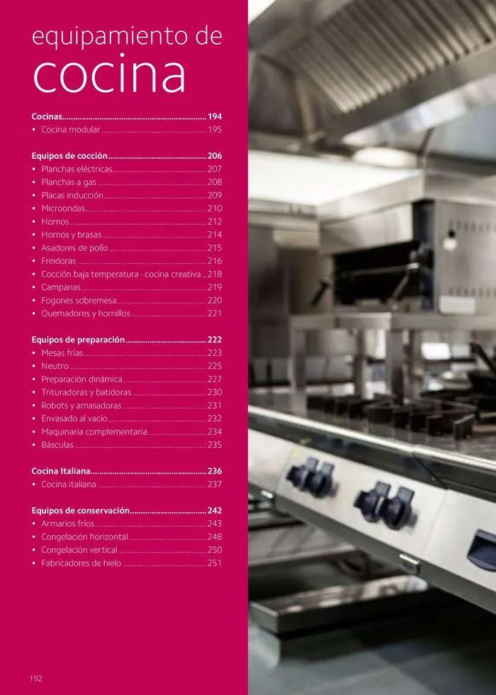 Catálogo de Equipamiento y suministros 23 de julio al 30 de noviembre 2024 - Página 192