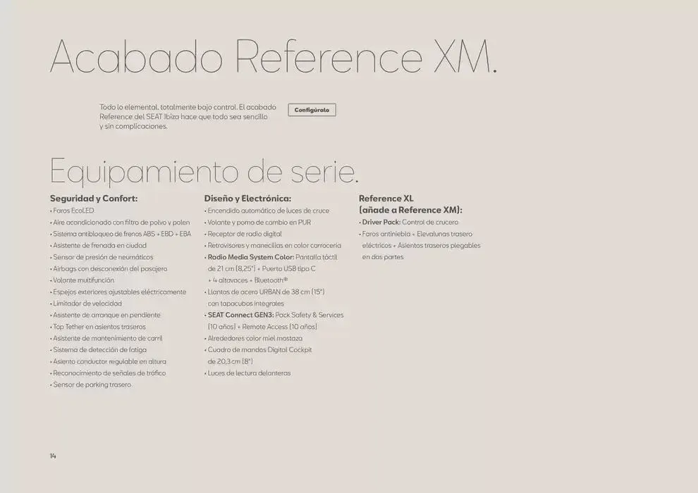 Catálogo de SEAT Ibiza 22 de noviembre al 31 de julio 2025 - Página 14